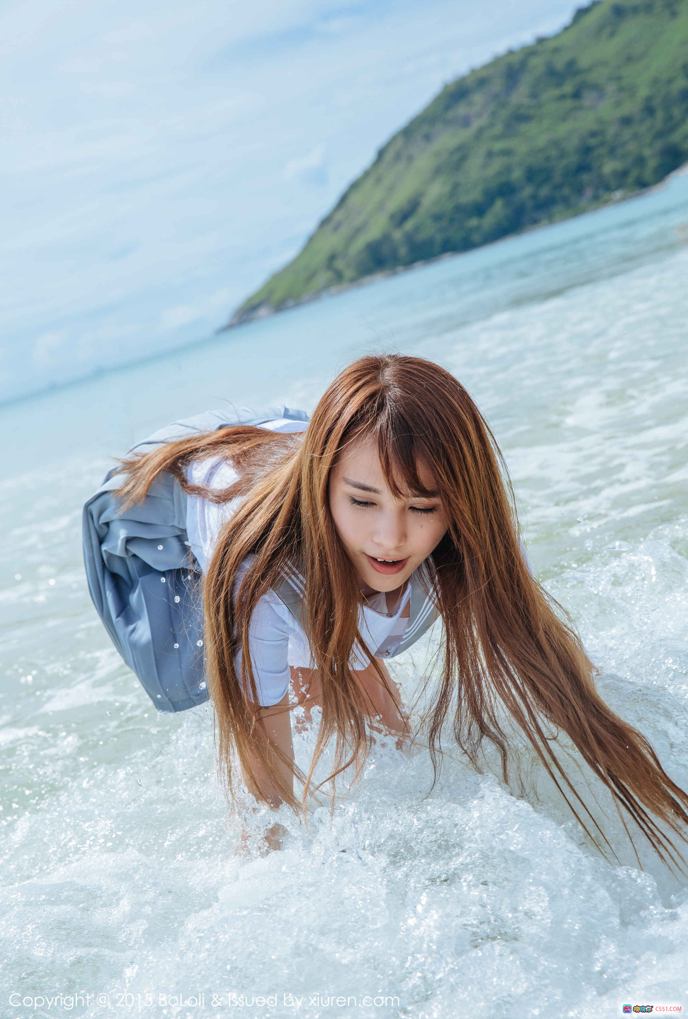 图片[6] - 夏美酱厨房私房写真 | BoLoli波萝社Vol.077 | 粉色蕾丝内衣 | 厨房场景 | 2015年高清美图 - 就要吻