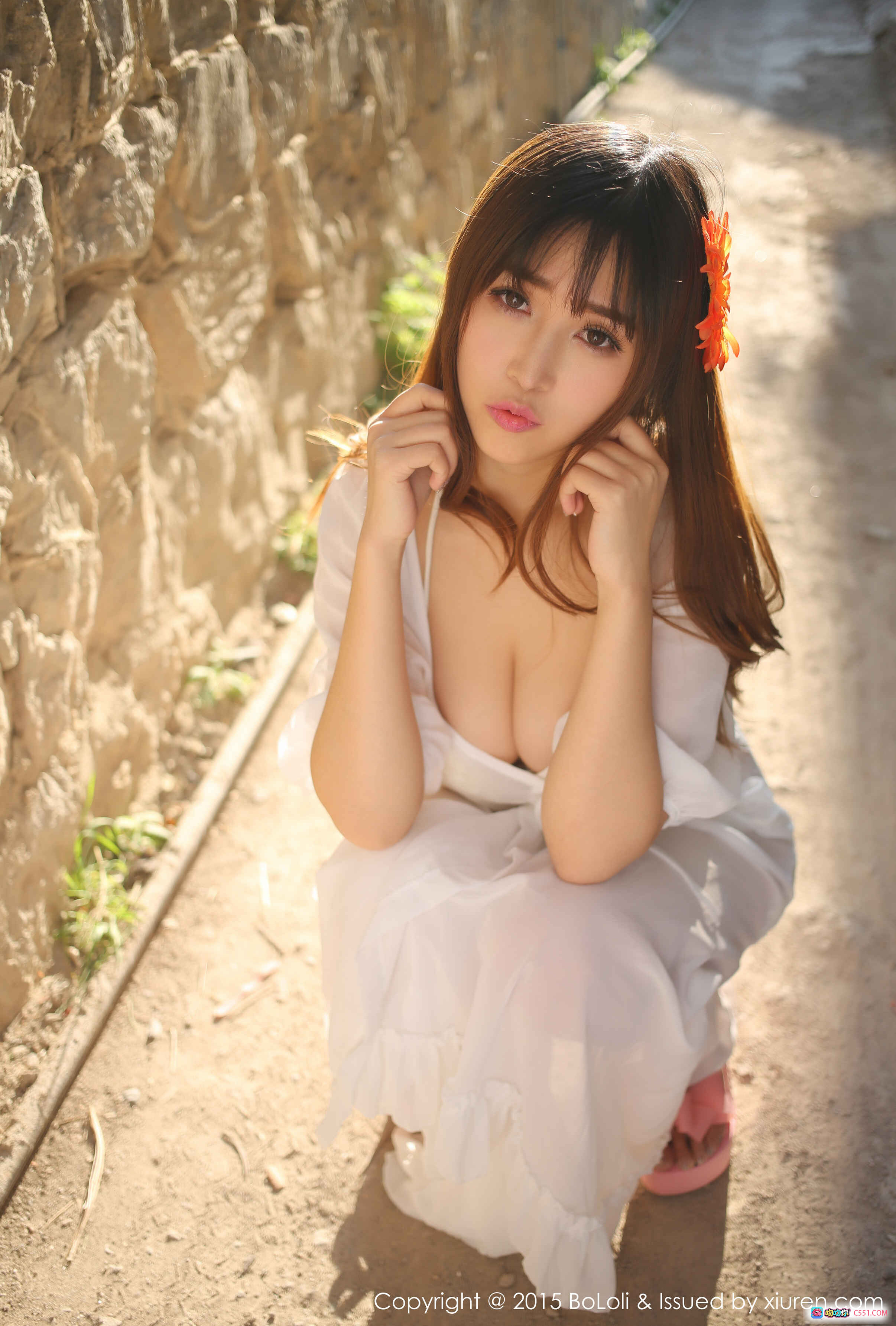 图片[5] - 张优ayoyo性感写真 | BoLoli波萝社Vol.004 | 紫色蕾丝内衣 | 2015年3月19日发布 | 甜美唇妆特写 - 就要吻