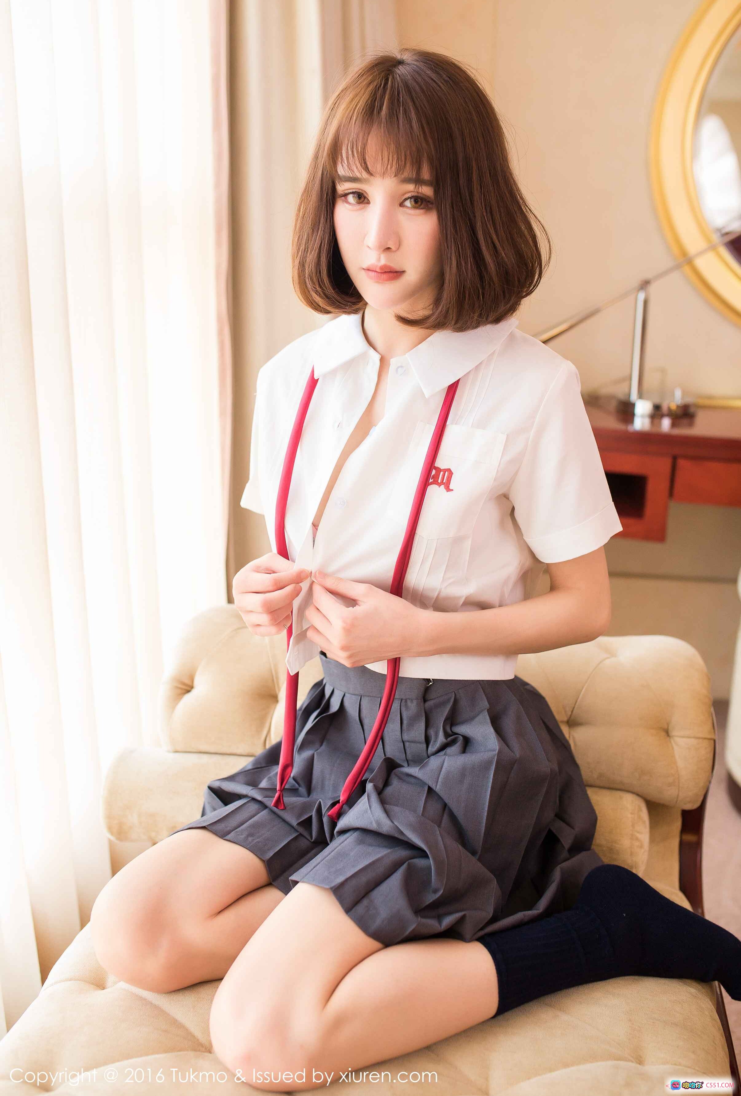 图片[9] - Cheryl青树波萝社VOL.093性感写真 2016年9月22日发布 40P高清私房照 甜美短发少女卧室氛围感美图 - 就要吻