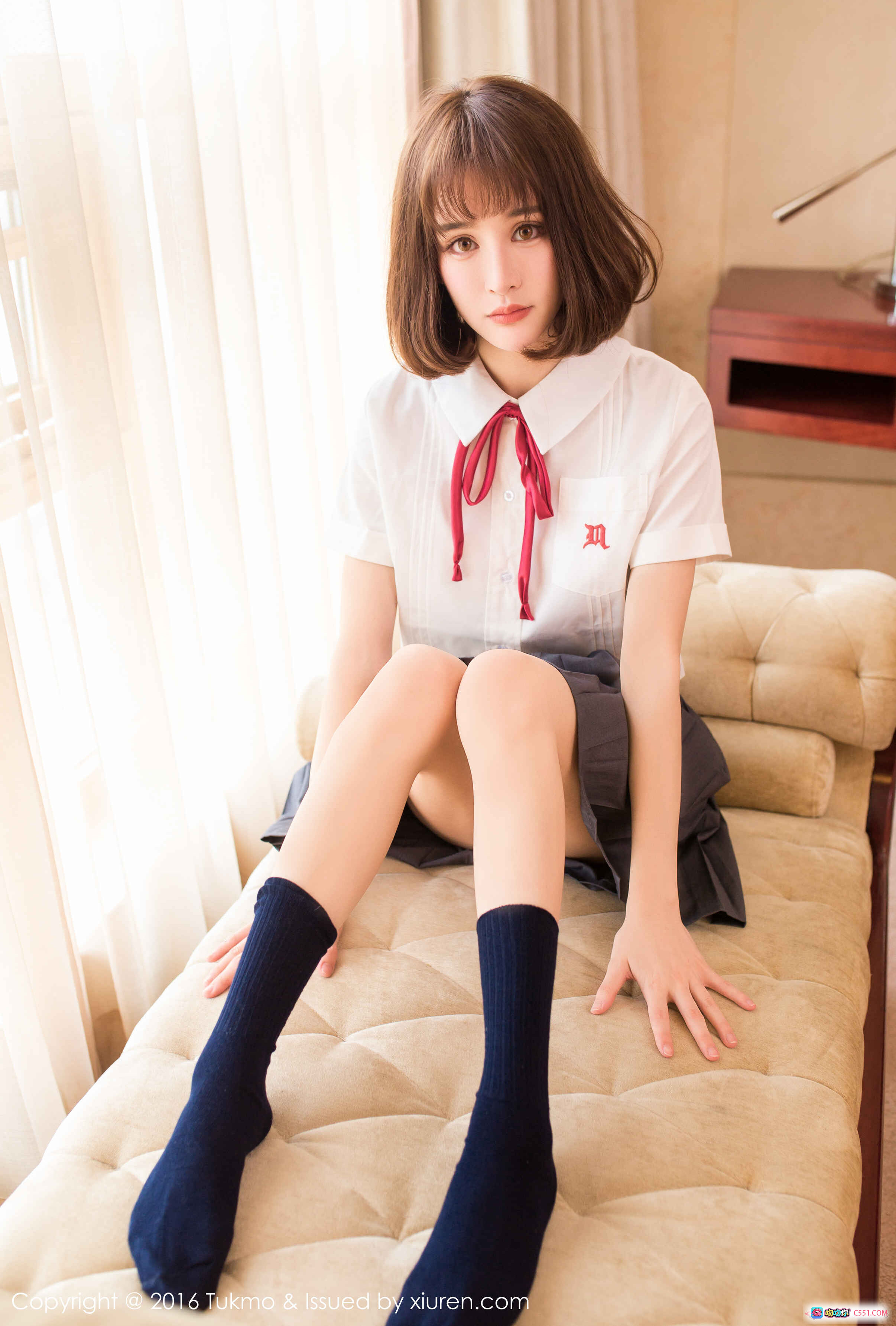 图片[8] - Cheryl青树波萝社VOL.093性感写真 2016年9月22日发布 40P高清私房照 甜美短发少女卧室氛围感美图 - 就要吻