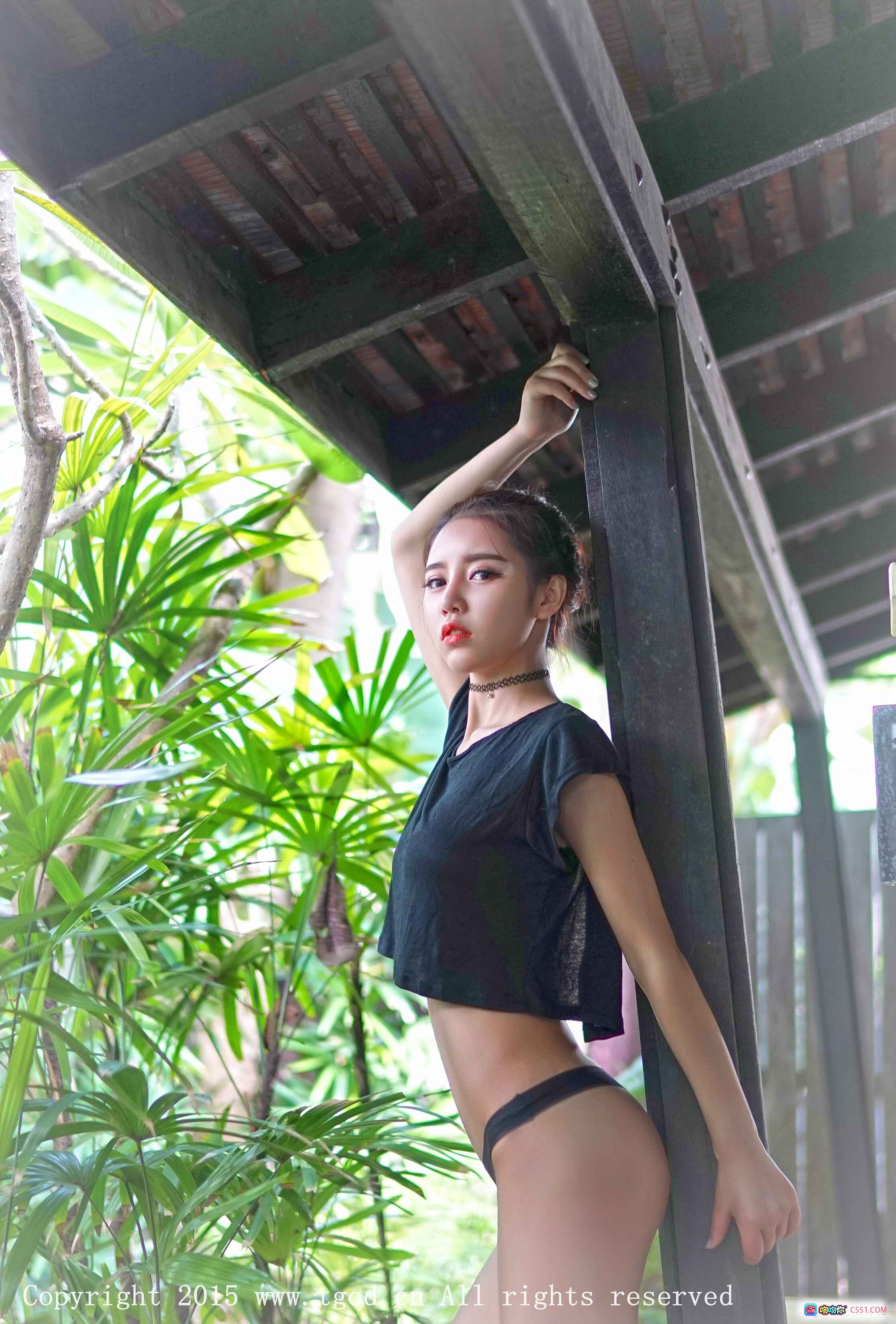 图片[7] - 普吉岛旅拍徐妍馨Mandy性感写真 黑色露脐上衣比基尼热辣美臀 2015 TGOD第一刊 - 就要吻