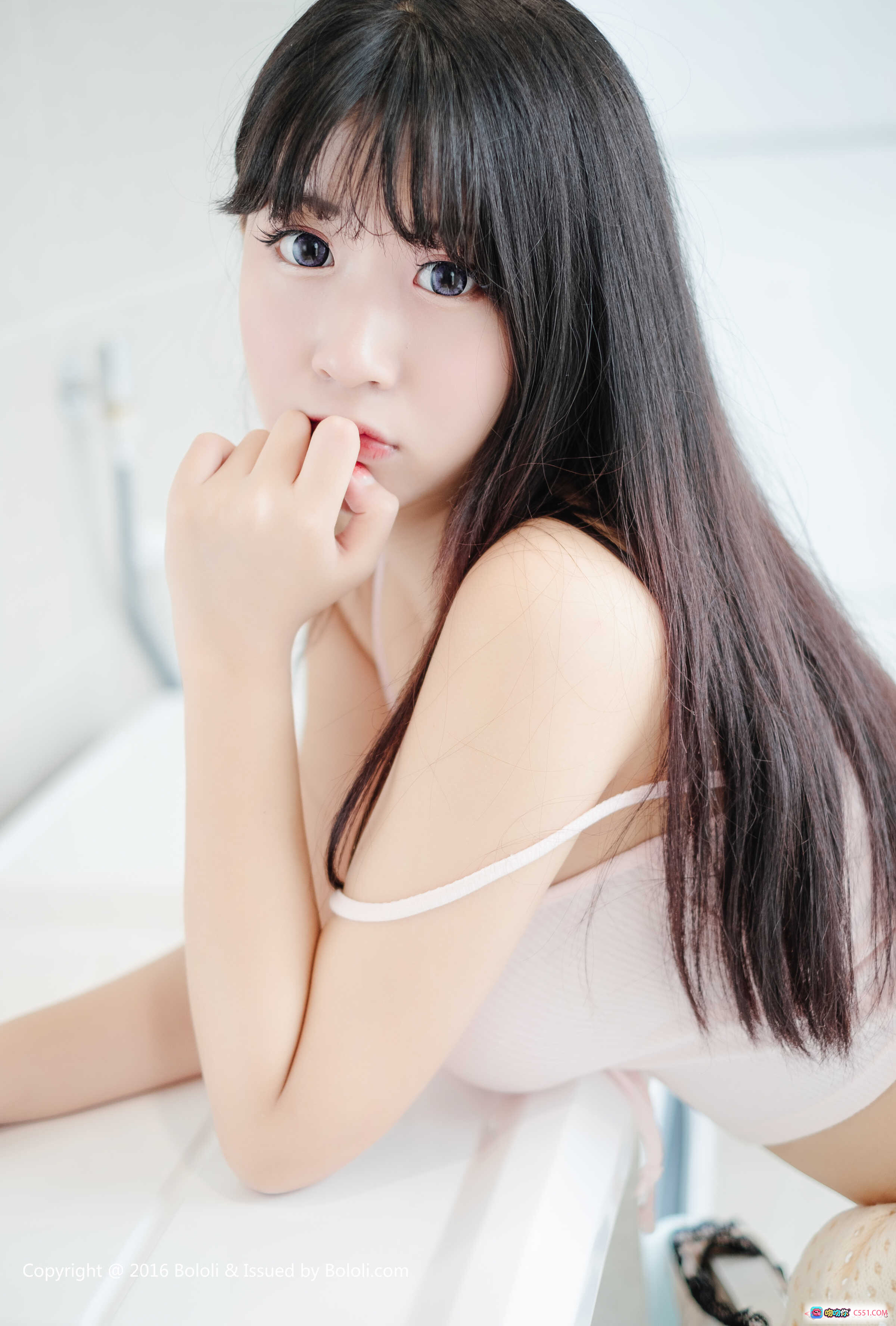 图片[5] - 猫九酱Sakura浴室洗衣写真｜BoLoli波萝社VOL.005性感比基尼私房照｜2016.10.24高清42图 - 就要吻