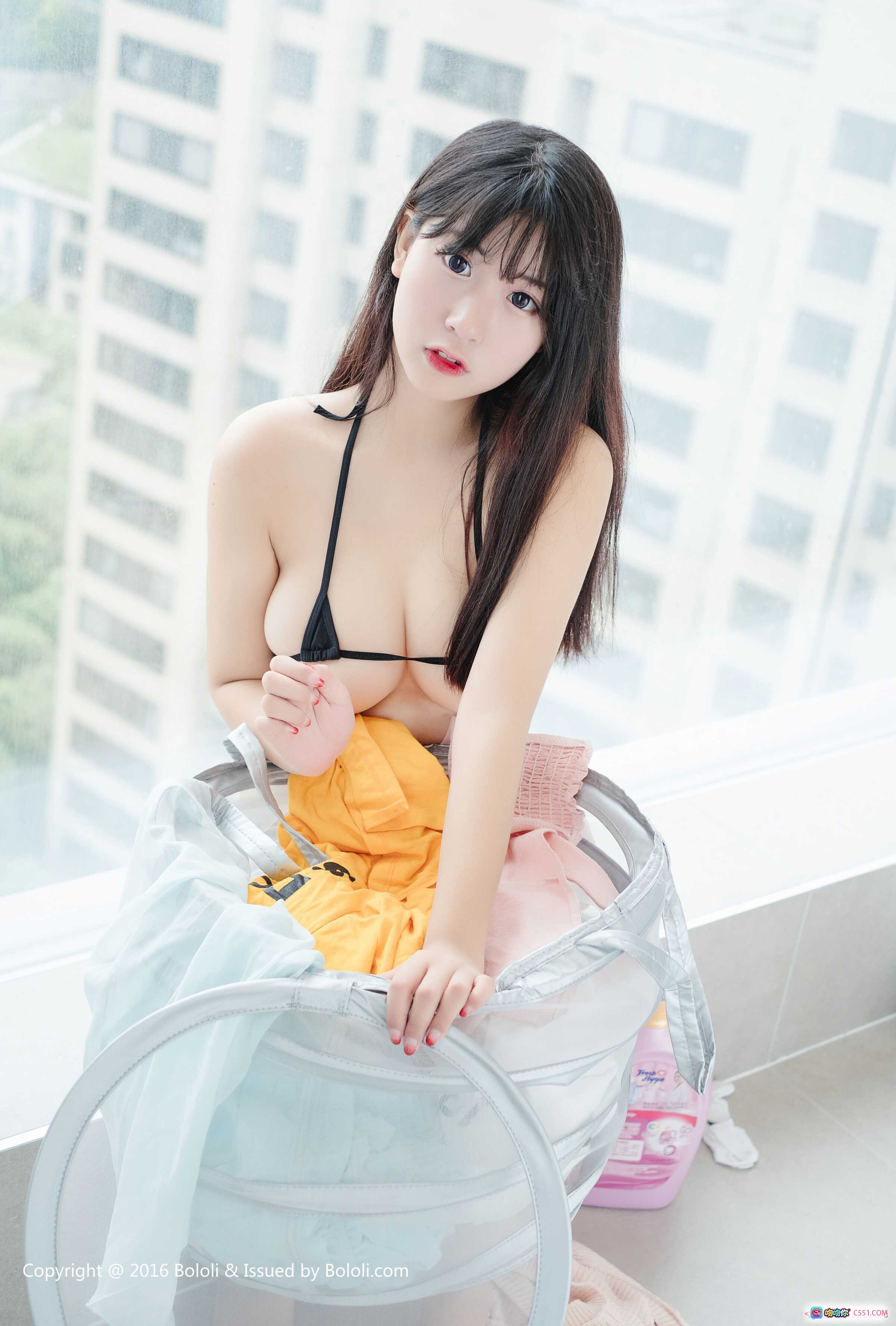 图片[4] - 猫九酱Sakura浴室洗衣写真｜BoLoli波萝社VOL.005性感比基尼私房照｜2016.10.24高清42图 - 就要吻