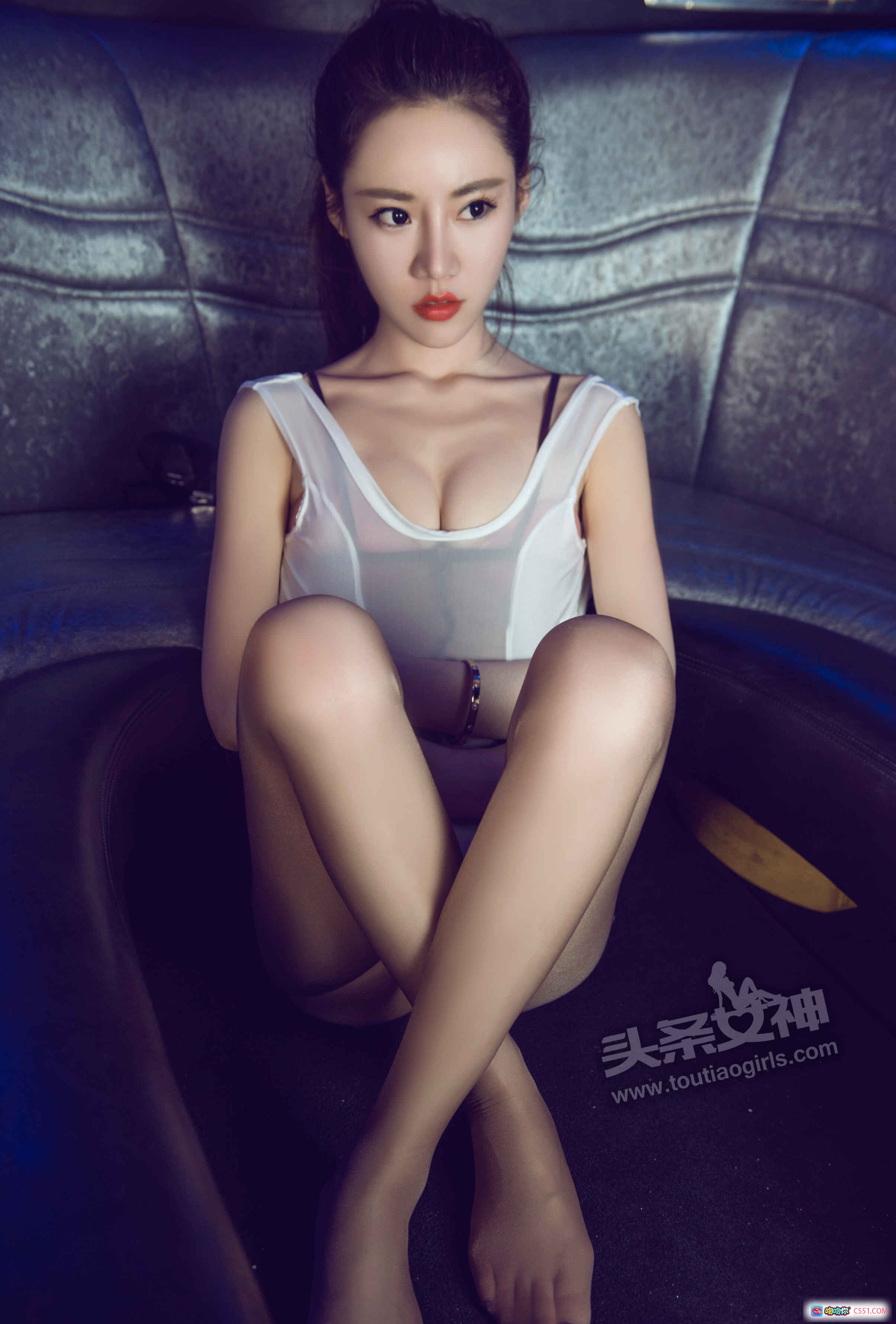 图片[3] - 头条女神樊安妮完全紧缚写真 白色透视内衣+绳艺捆绑 2017年6月11日高清图集 - 就要吻