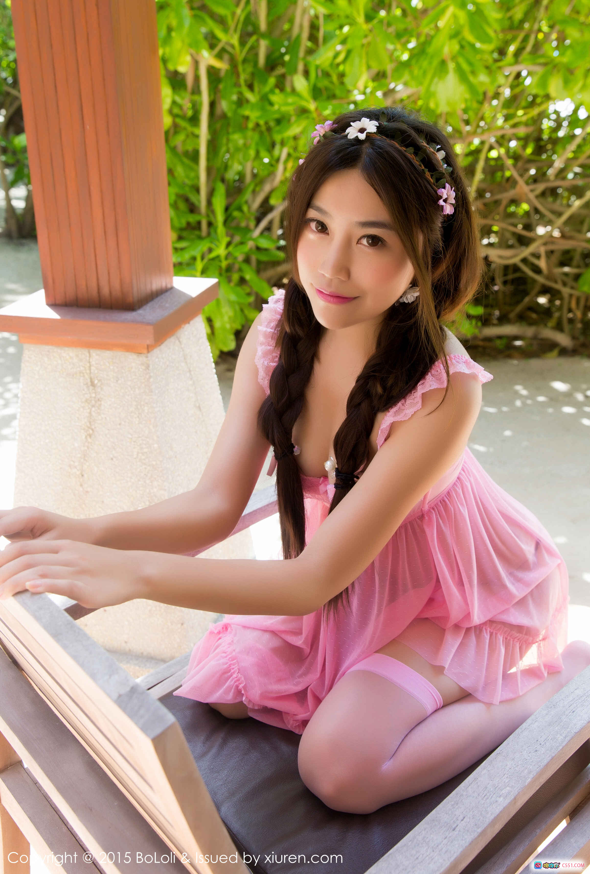 图片[5] - BoLoli波萝社许诺Sabrina黑丝美腿性感写真2015Vol.045私房诱惑高清图集 - 就要吻