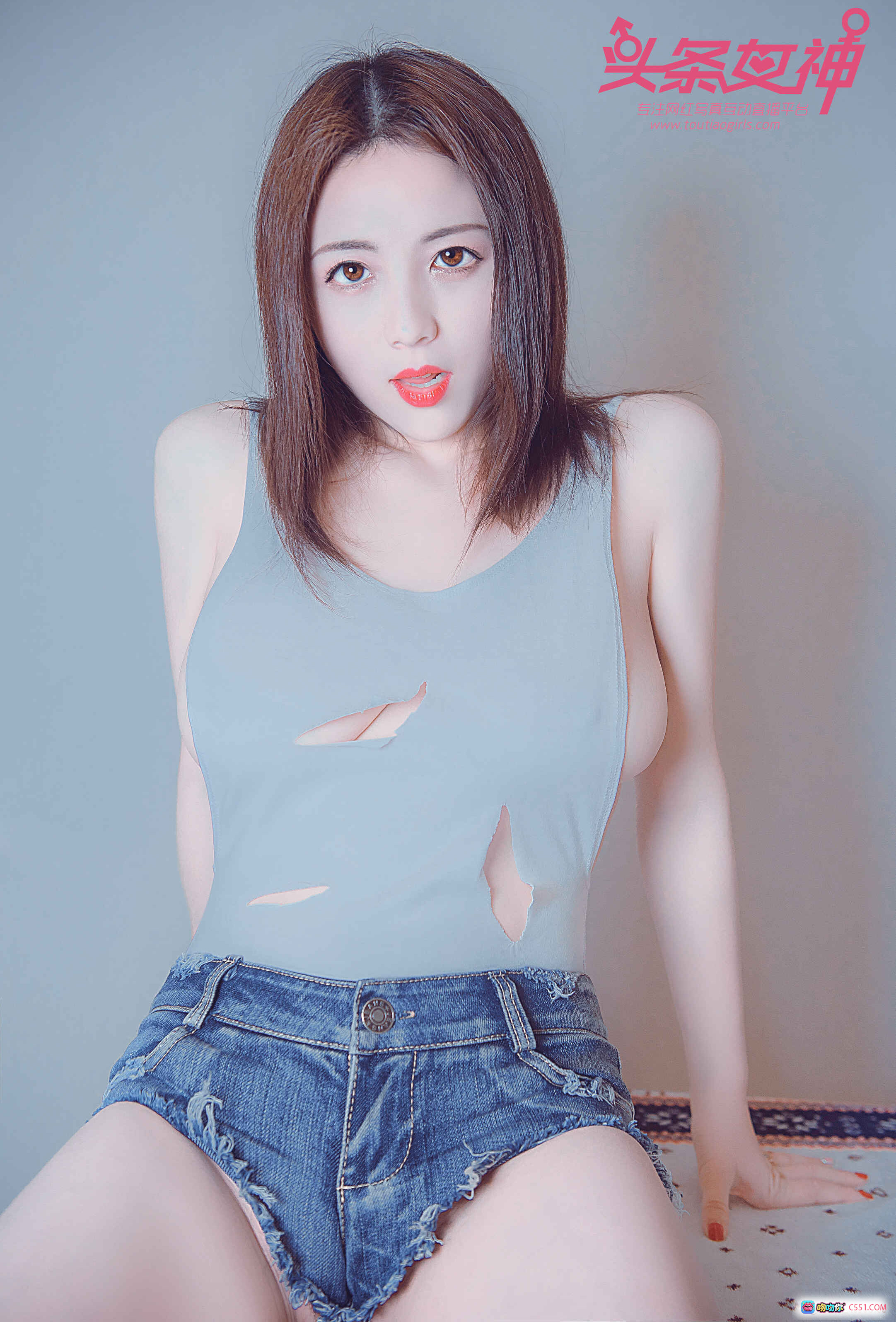 图片[2] - 头条女神迪爱儿波涛背心写真 2018清新茶艺风美拍 22P高清图集 - 就要吻