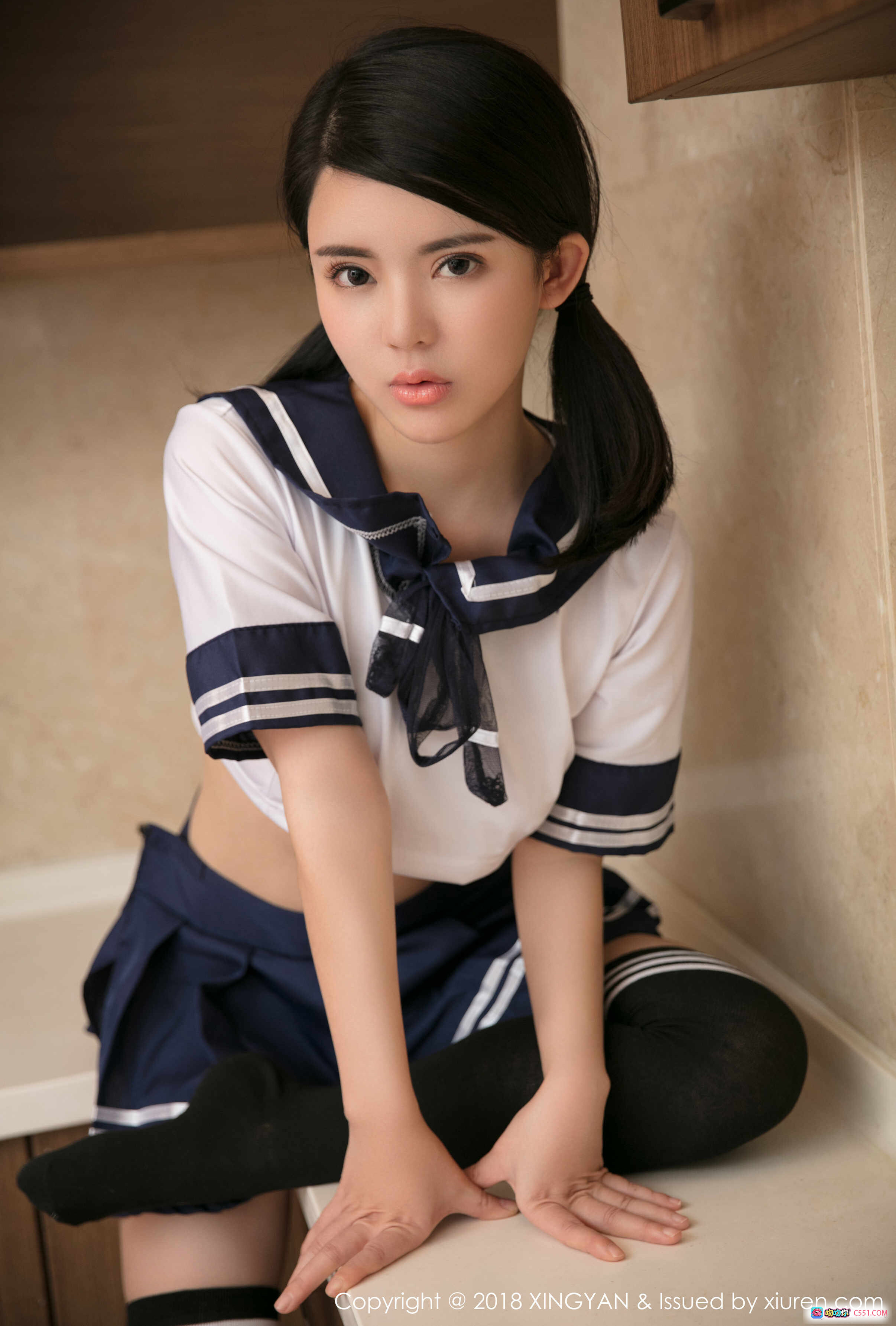 图片[10] - 陈曦Lily灰色高领针织无袖连衣裙私房写真 – XINGYAN星颜社2018 VOL.012 - 就要吻