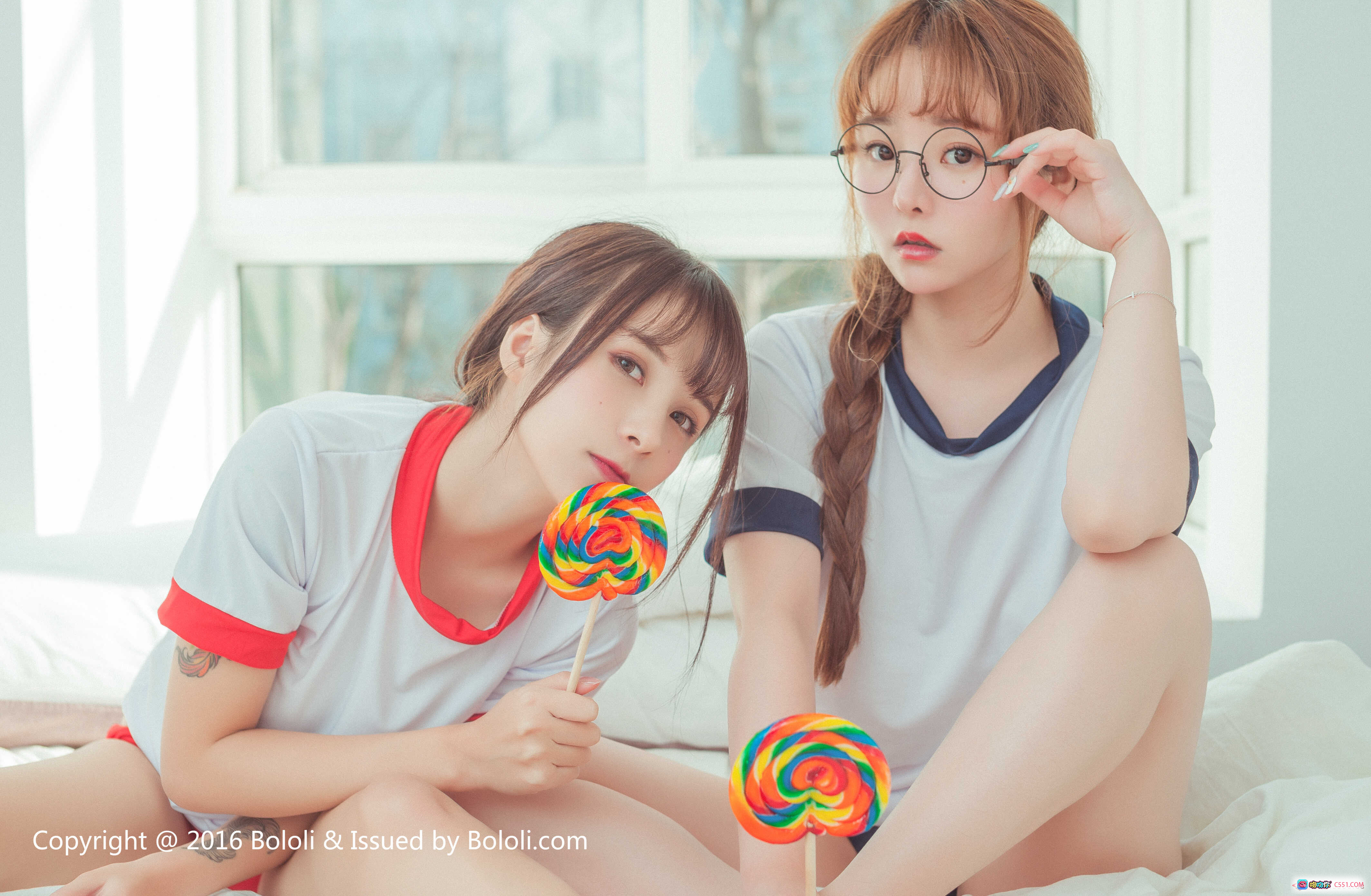 图片[2] - 柳侑绮双人写真 | BoLoli波萝社VOL.042 | 白色毛衣亲密互动 | ArtGraphyKorea艺术摄影 | 2017年4月7日高清图集 - 就要吻