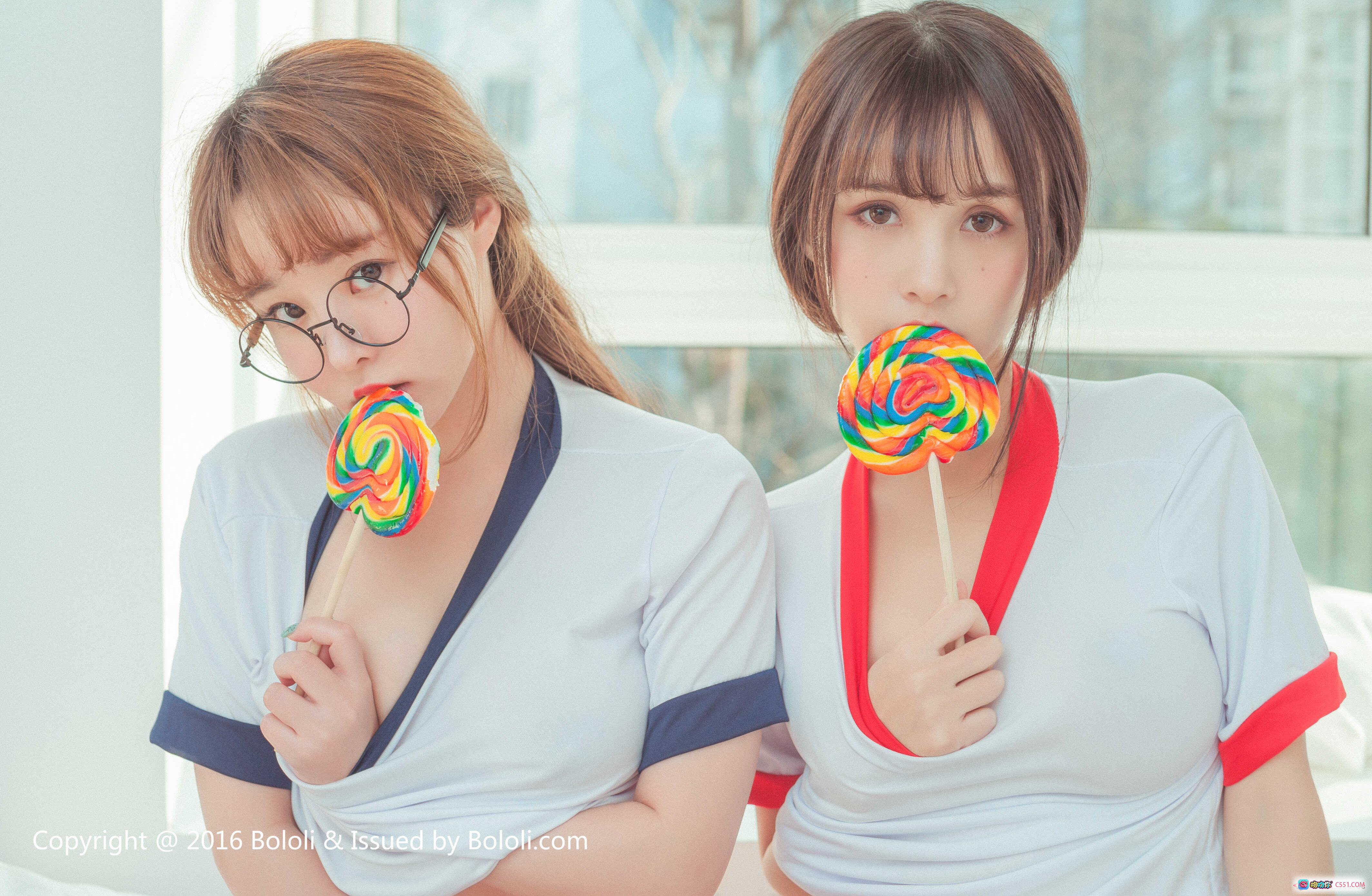 图片[10] - 柳侑绮双人写真 | BoLoli波萝社VOL.042 | 白色毛衣亲密互动 | ArtGraphyKorea艺术摄影 | 2017年4月7日高清图集 - 就要吻