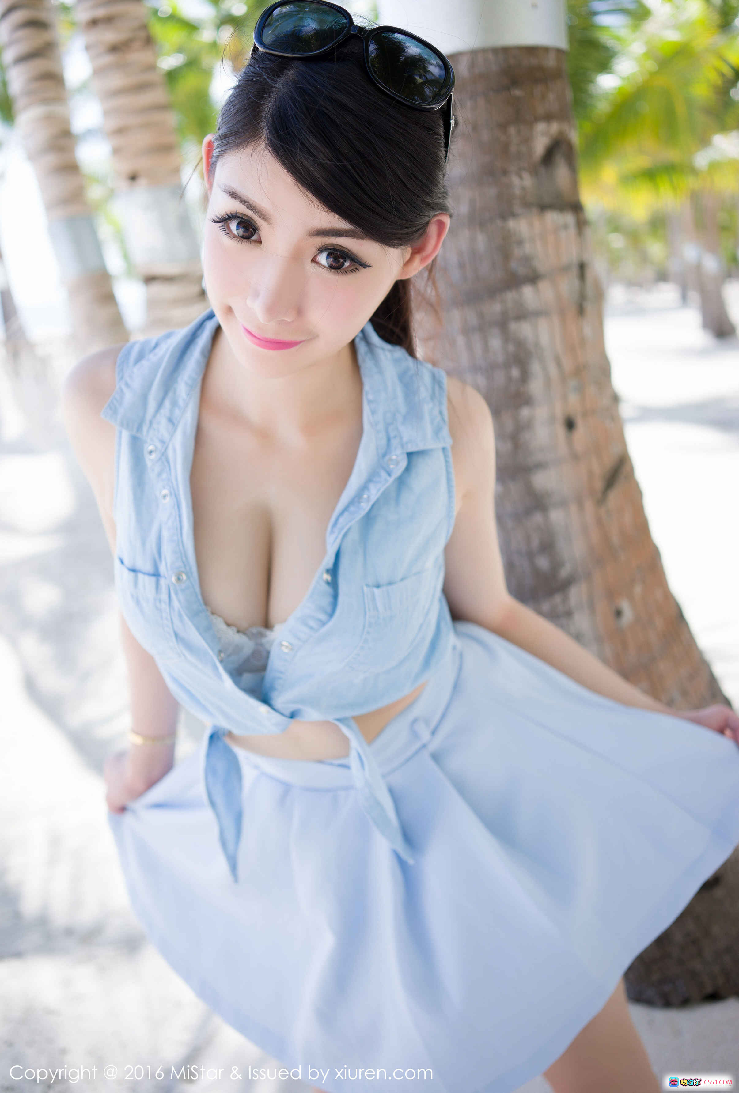 图片[6] - Mara酱黄色比基尼沙滩写真 | MiStar VOL.071 2016.04.01 美女海边性感拍照 清新自然风格 - 就要吻