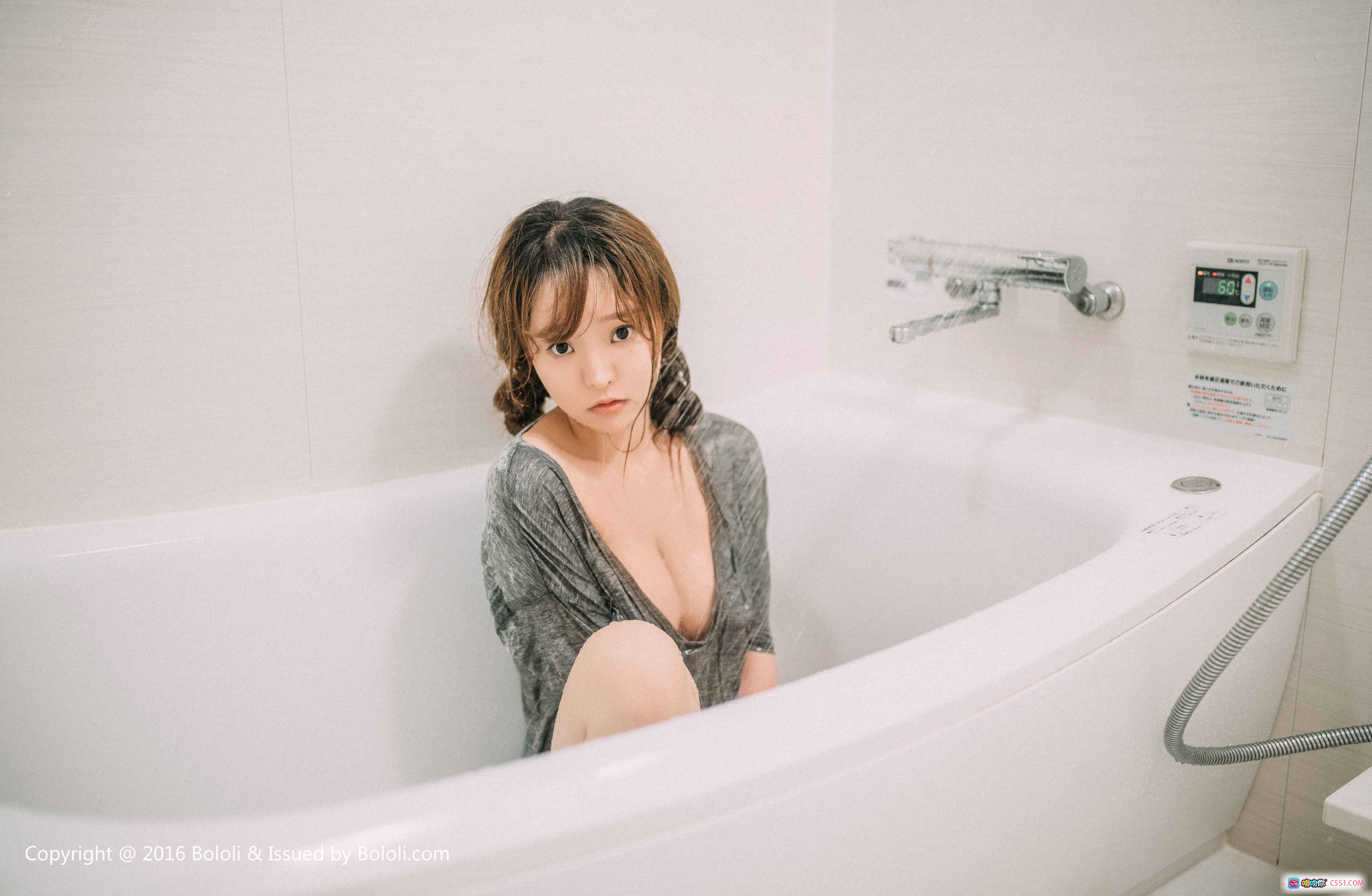 柳侑绮浴缸写真 | BoLoli波萝社VOL.064 | 2017年6月3日 | 40P高清私房照 - 就要吻