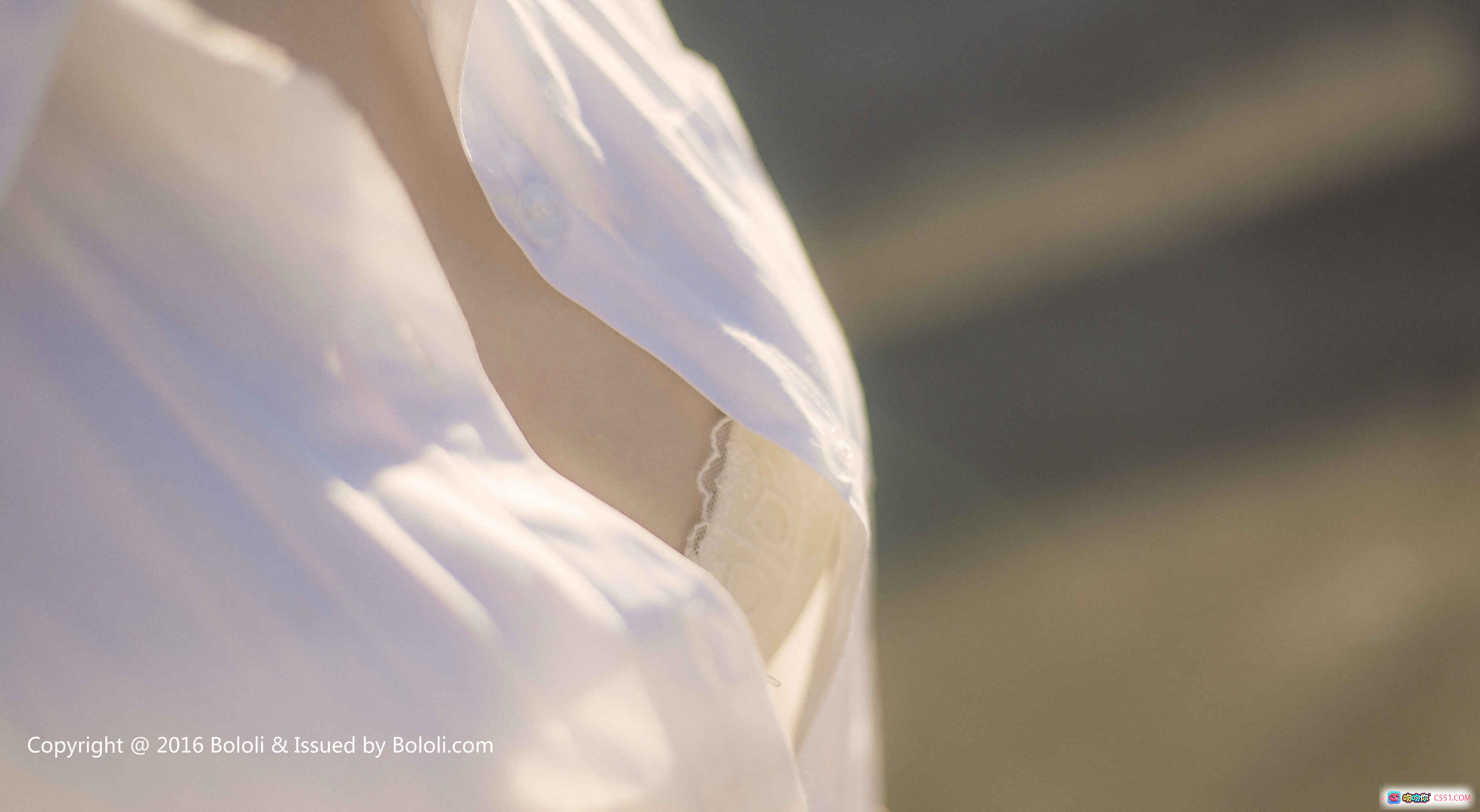 图片[3] - 觉蒽酱网球少女写真 | BoLoli波萝社VOL.030 | 白裙蓝场运动风 | 2017年3月高清摄影集 - 就要吻