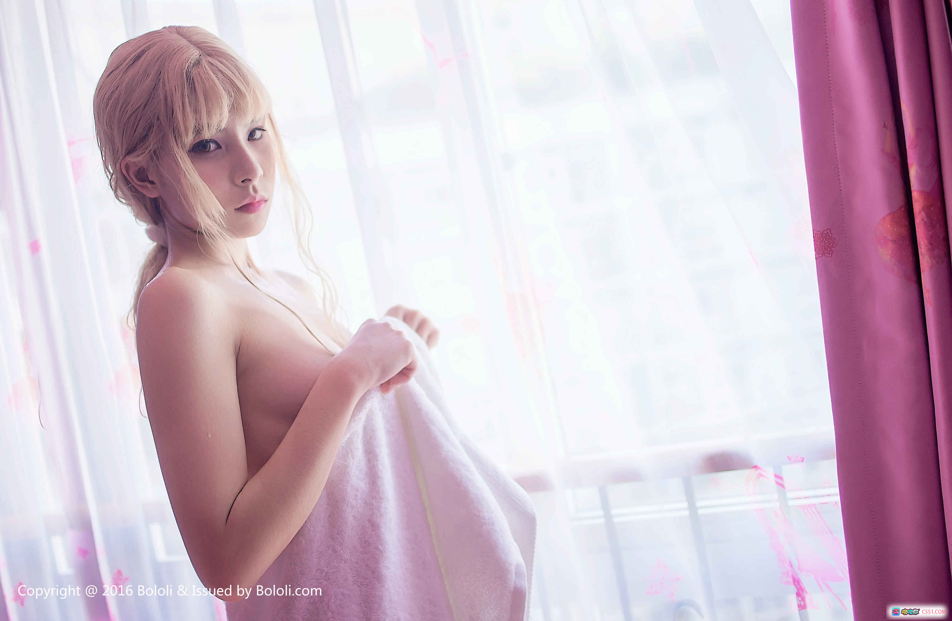 图片[2] - BoLoli波萝社VOL.050熙目子粉色浴缸泡澡写真 49P高清美图 2017年5月3日发布 - 就要吻