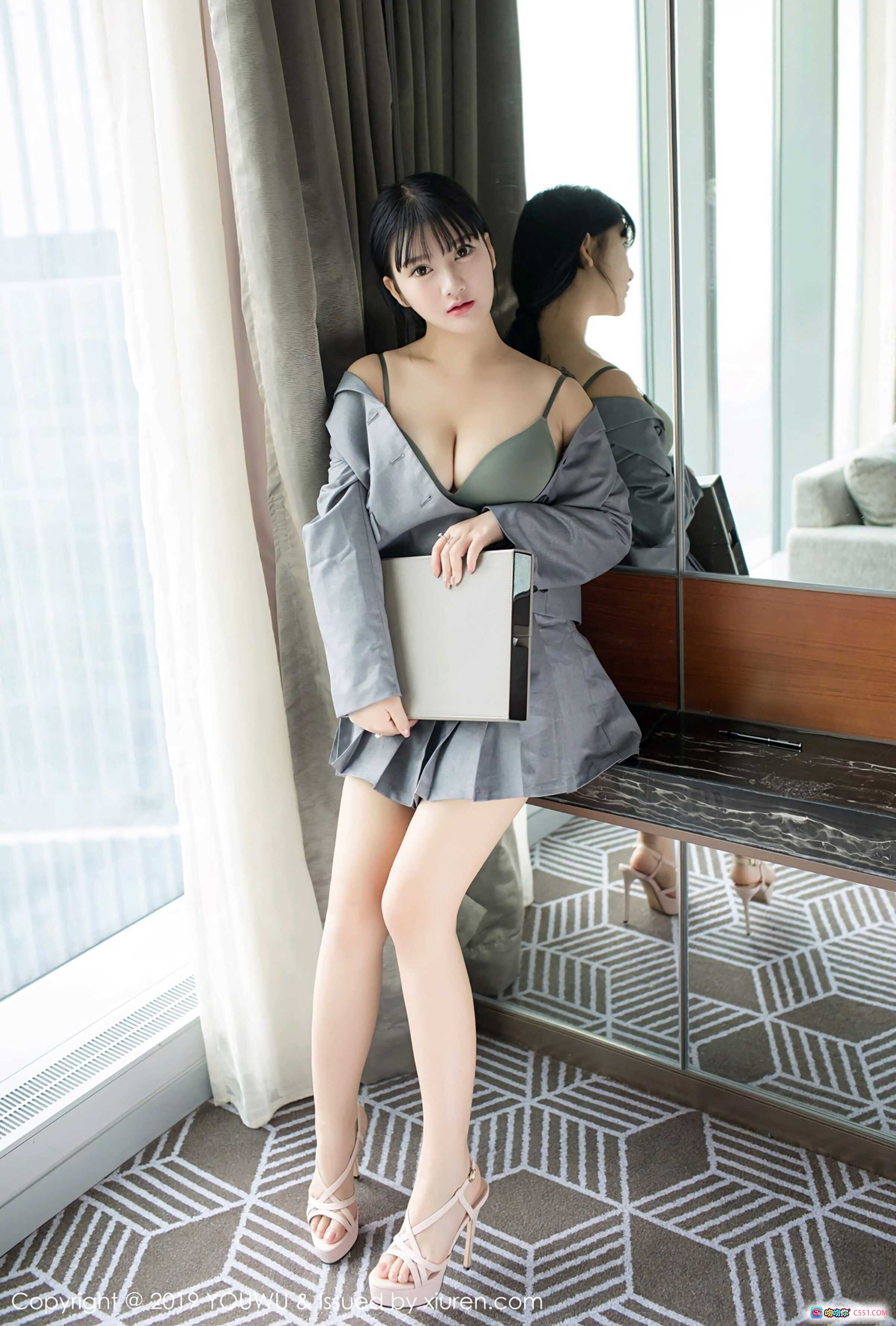 图片[6] - 小尤奈黑丝美腿性感写真 | YouWu尤物馆2019 Vol.138 | 优雅坐姿私房摄影 - 就要吻