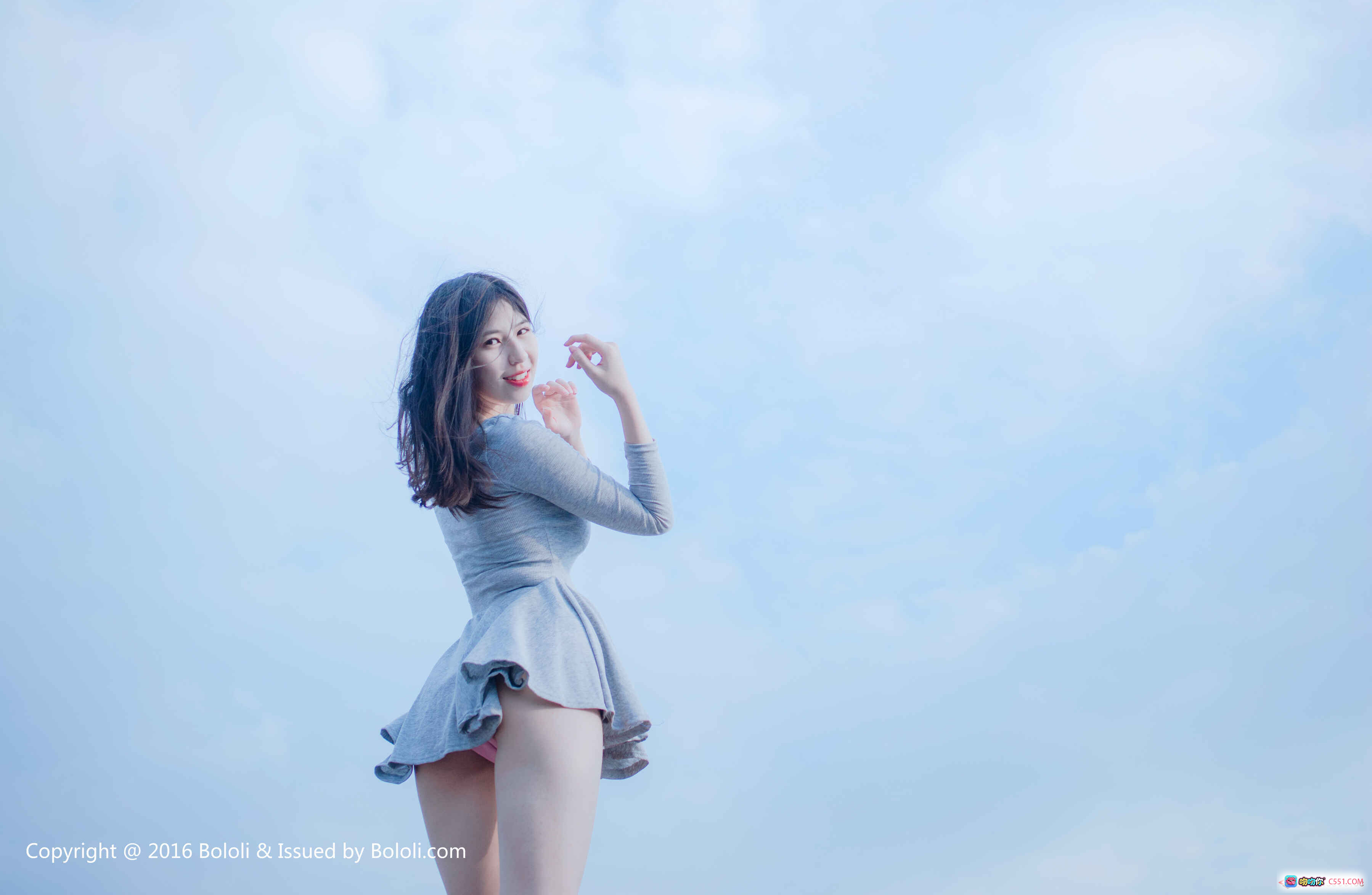 图片[7] - BoLoli波萝社VOL.103郁郁粉色天台写真 甜美少女心爱心内裤阳光逆光美腿特写 39P高清图集 - 就要吻