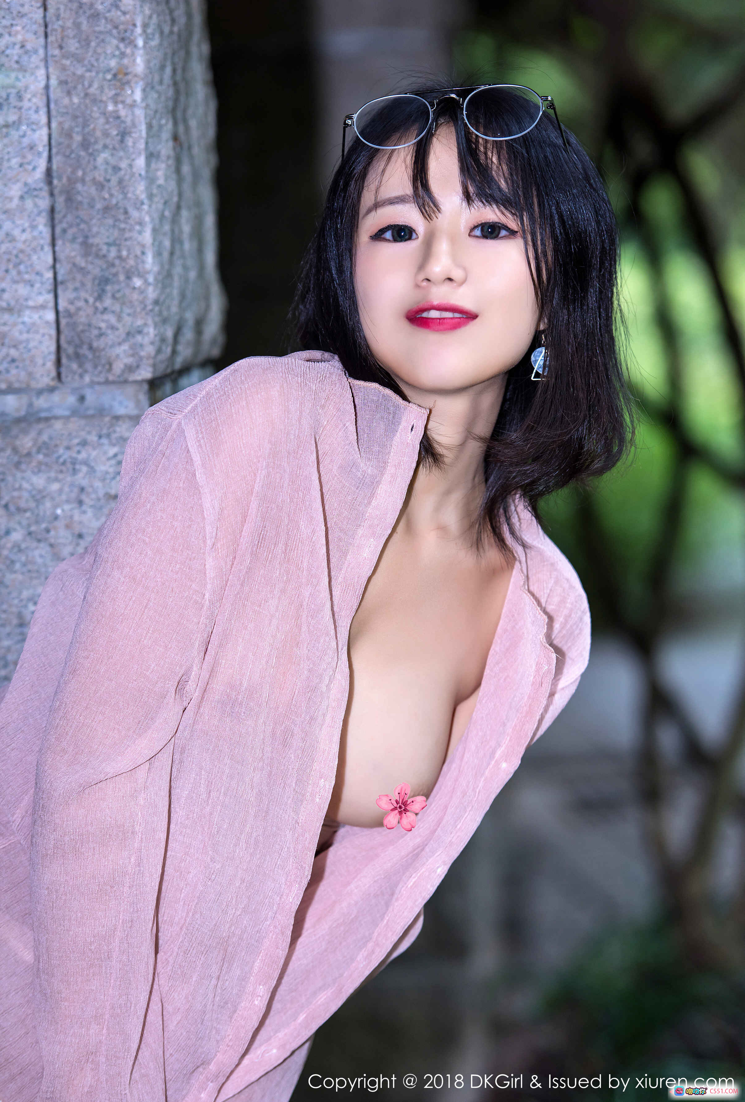 图片[8] - 仓井优香粉色衬衫写真 | DKGirl Vol.071 2018.05.25 | 清新自然外景美拍 - 就要吻