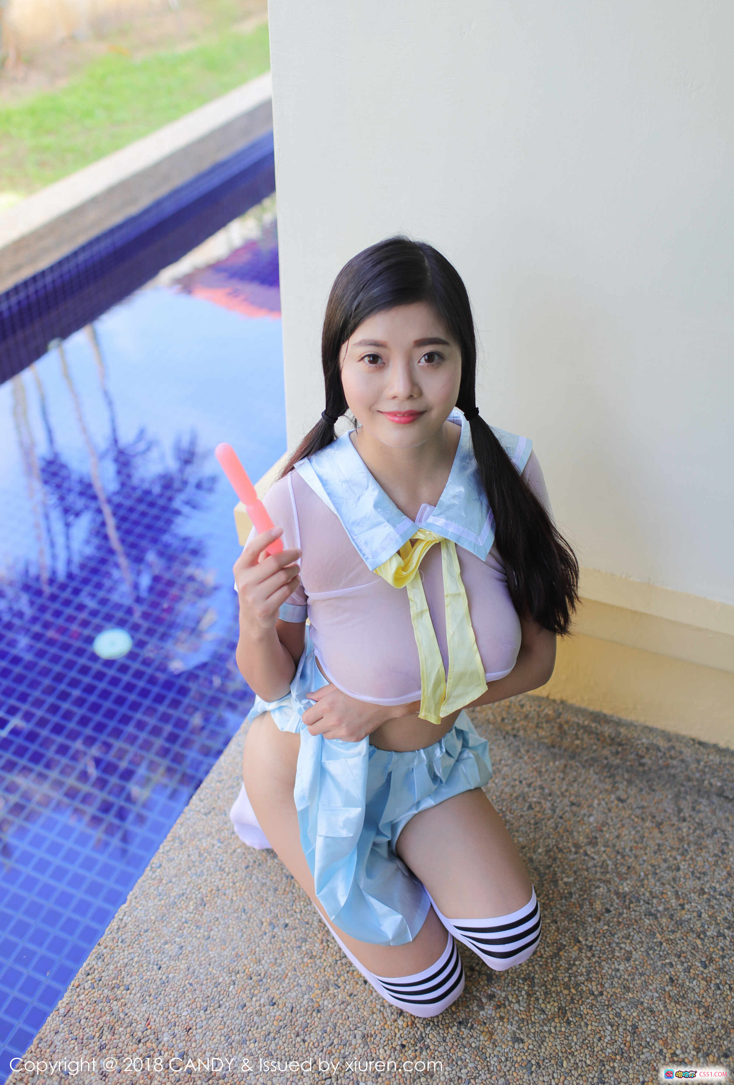 图片[8] - CANDY 2018.03.27 VOL.057 Mieko林美惠子 红色比基尼 书架前回眸 性感写真 高清私房照 亚洲美女 无码图集 - 就要吻