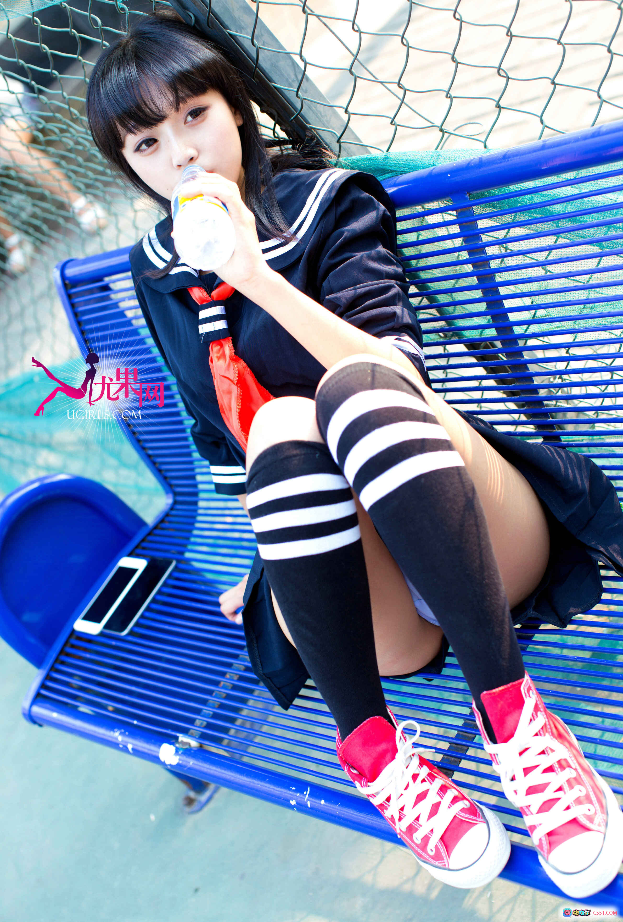 图片[7] - UGirls U104 美女私房写真 背影侧颜 丝滑肌肤 长发马尾 床上诱惑 自然光柔美氛围 - 就要吻