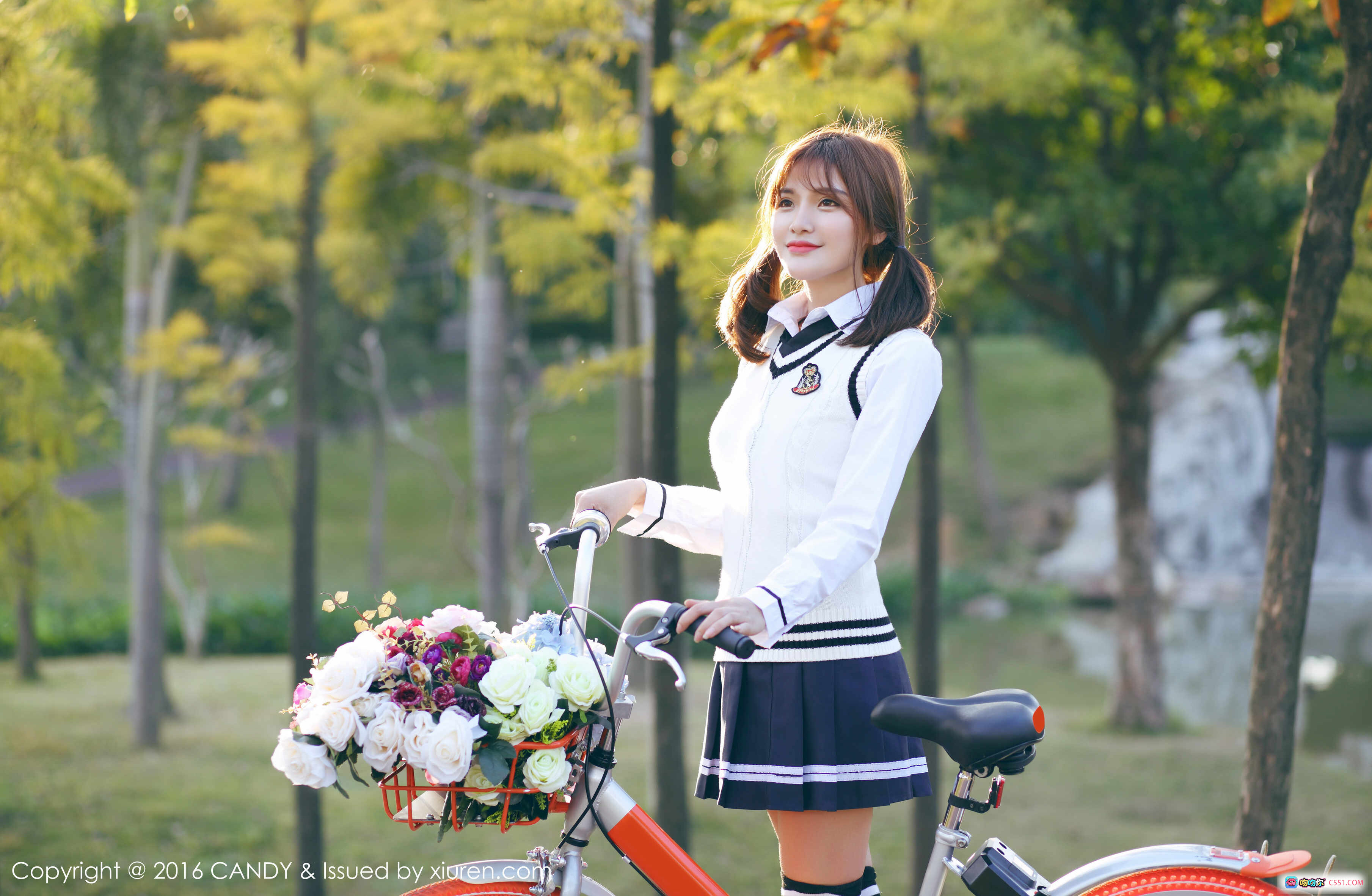 图片[2] - [CANDY]2016.12.21 Vol.005 模特合集：双美内衣写真、餐桌面粉互动、黑灰蕾丝内衣、高跟美腿、室内艺术摄影 - 就要吻