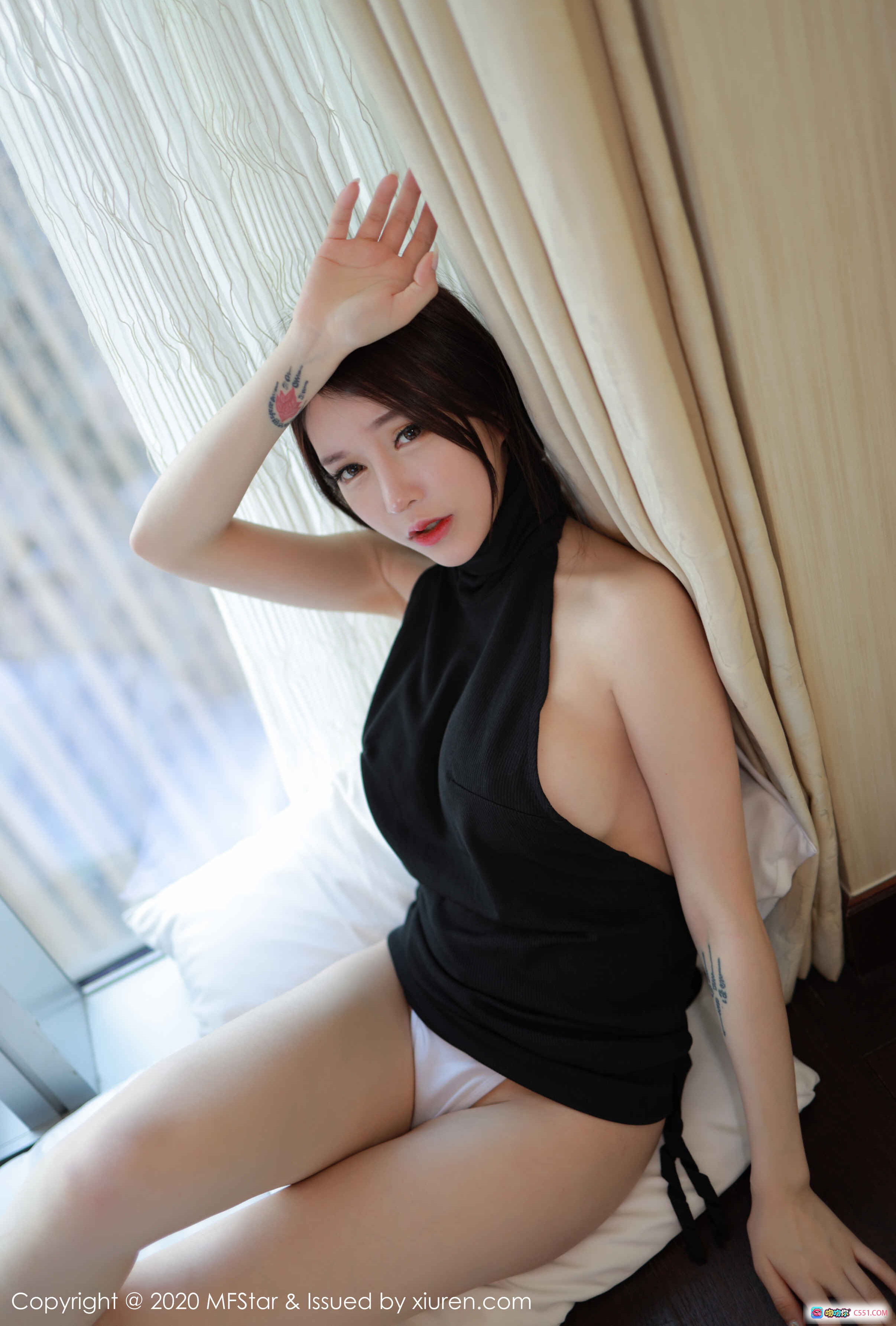 图片[4] - 玉兔miki黑丝诱惑写真 | MFStar模范学院Vol.274性感私房照 | 2020.02.25高清美图 - 就要吻