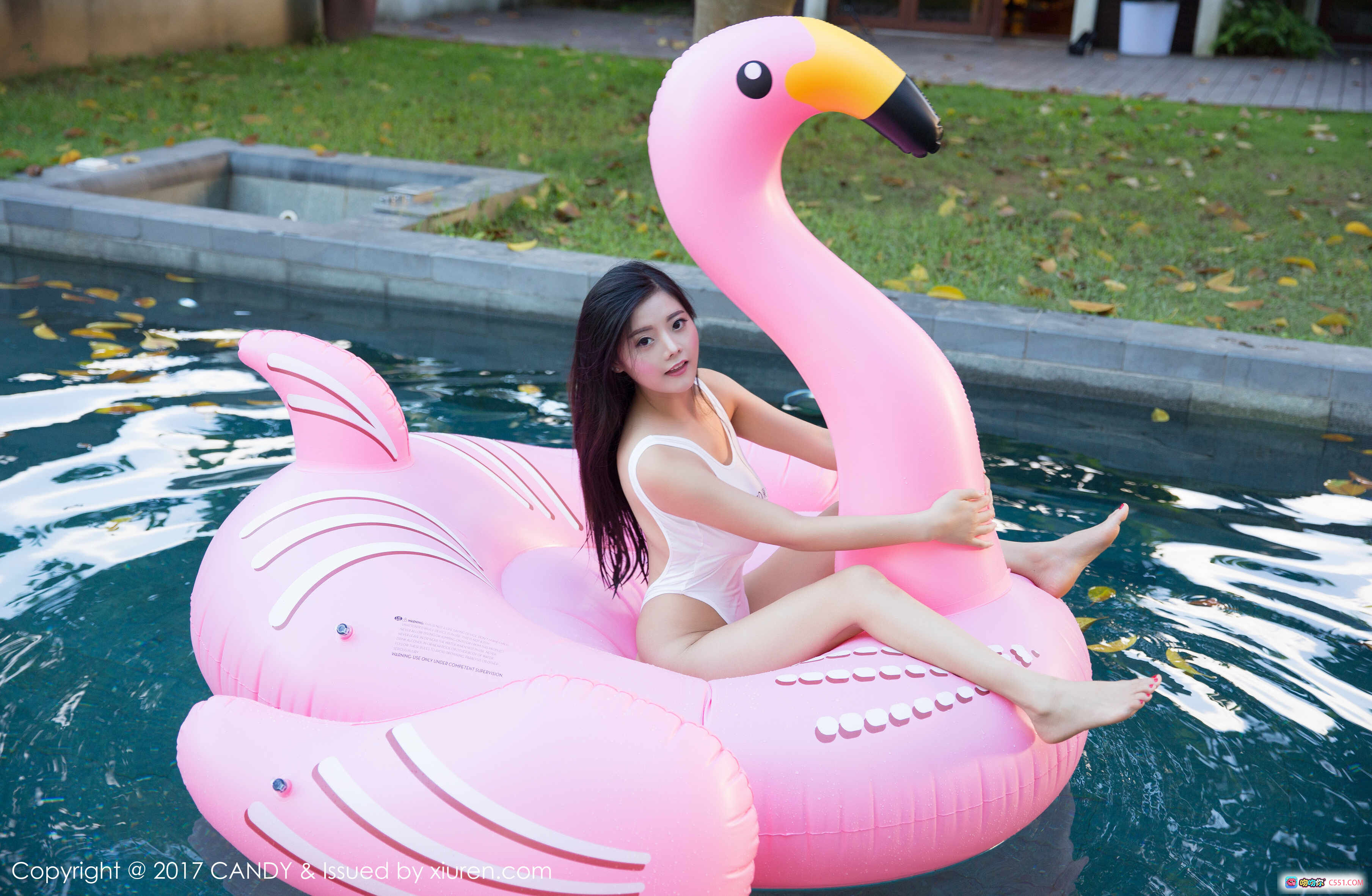 图片[8] - 林美惠子Mieko粉色比基尼泳装写真 | CANDY 2017 VOL.028 户外水景性感美拍 - 就要吻