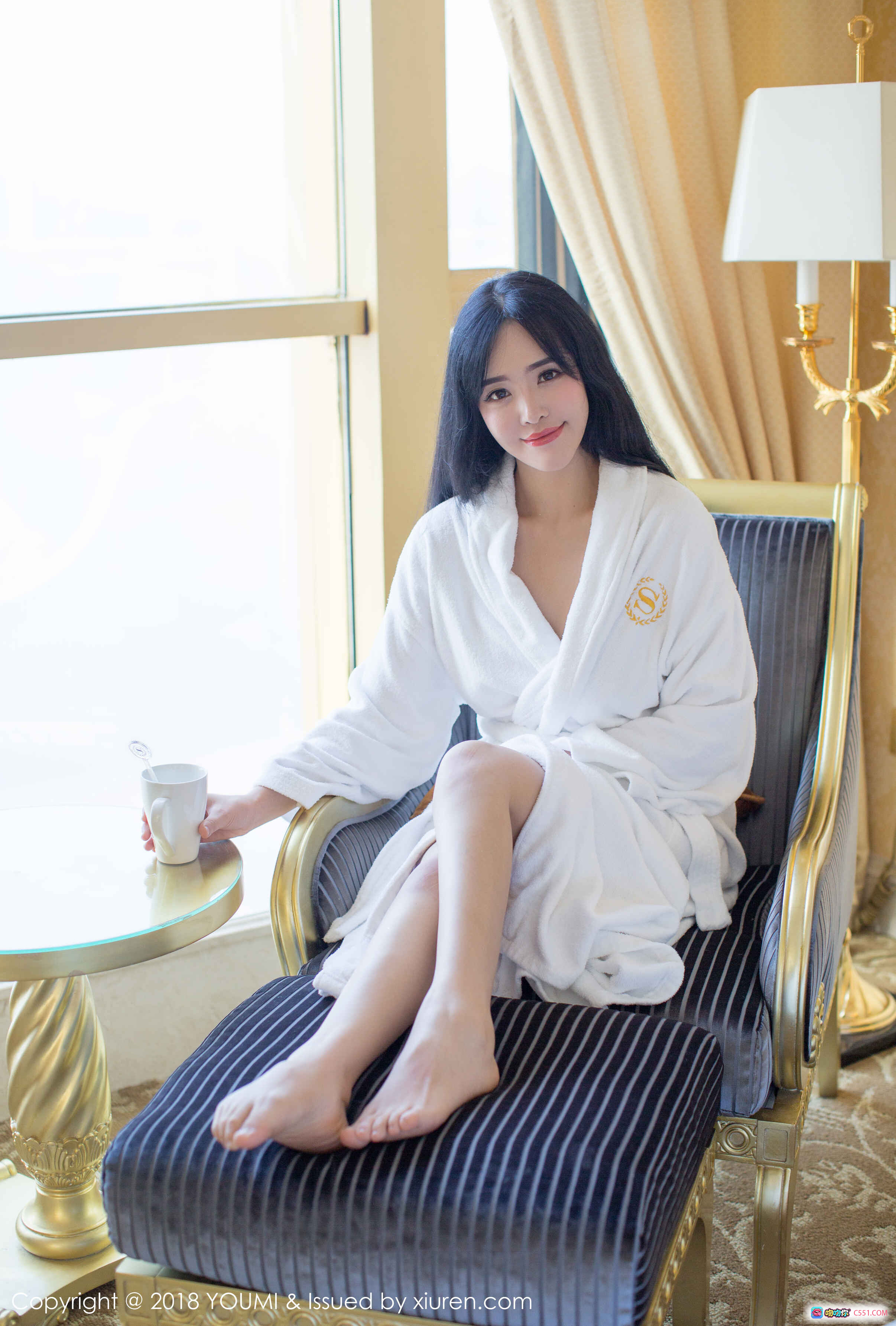 图片[2] - 刘钰儿性感写真 | YouMi尤蜜荟2018.03.09 Vol.131 | 粉色碎花内衣 | 优雅室内私房照 | 40P高清图集 - 就要吻