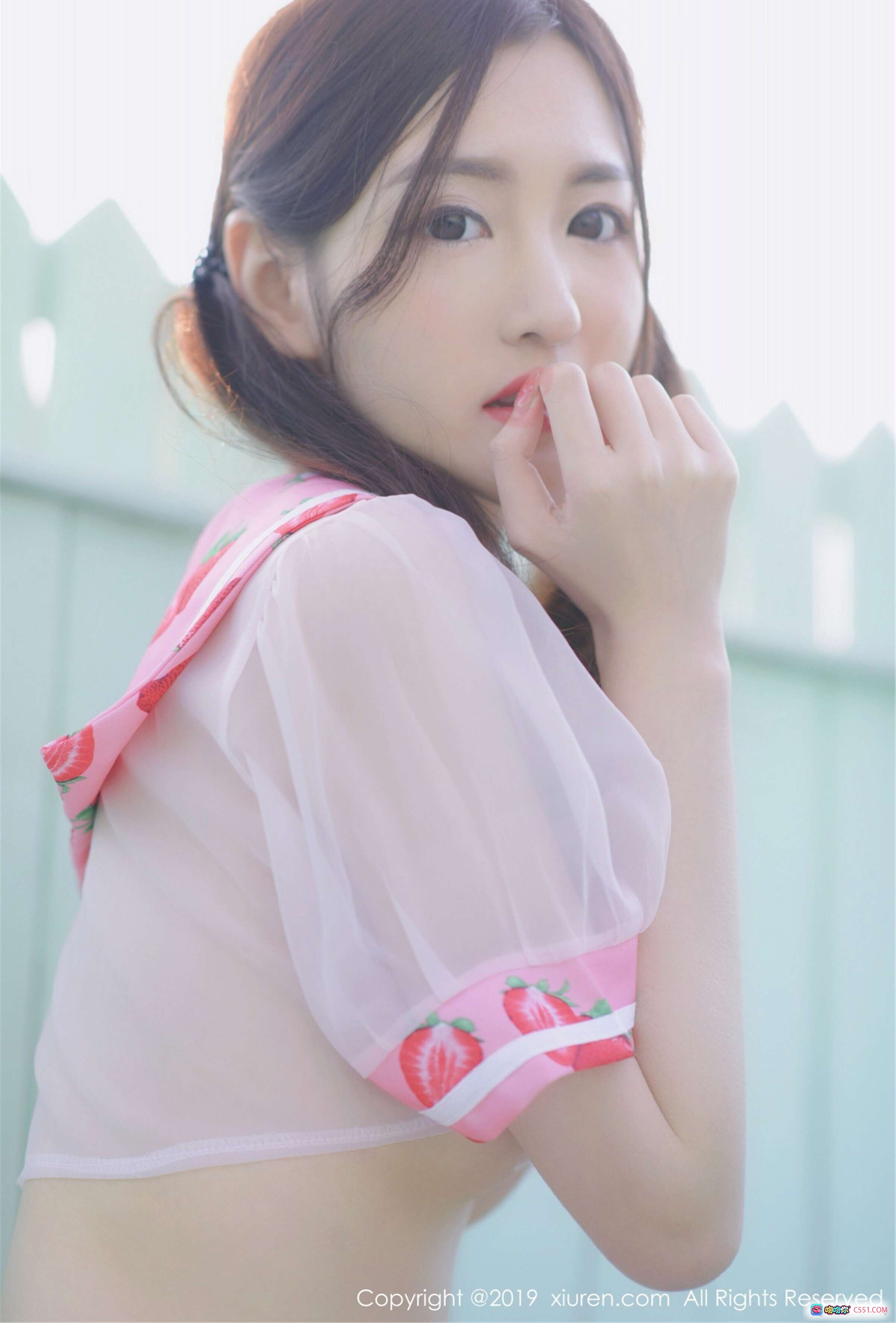 图片[2] - 沈梦瑶空姐制服写真 | 蓝色帽子领结 | 甜美微笑敬礼姿势 | 秀人网2019高清摄影 - 就要吻