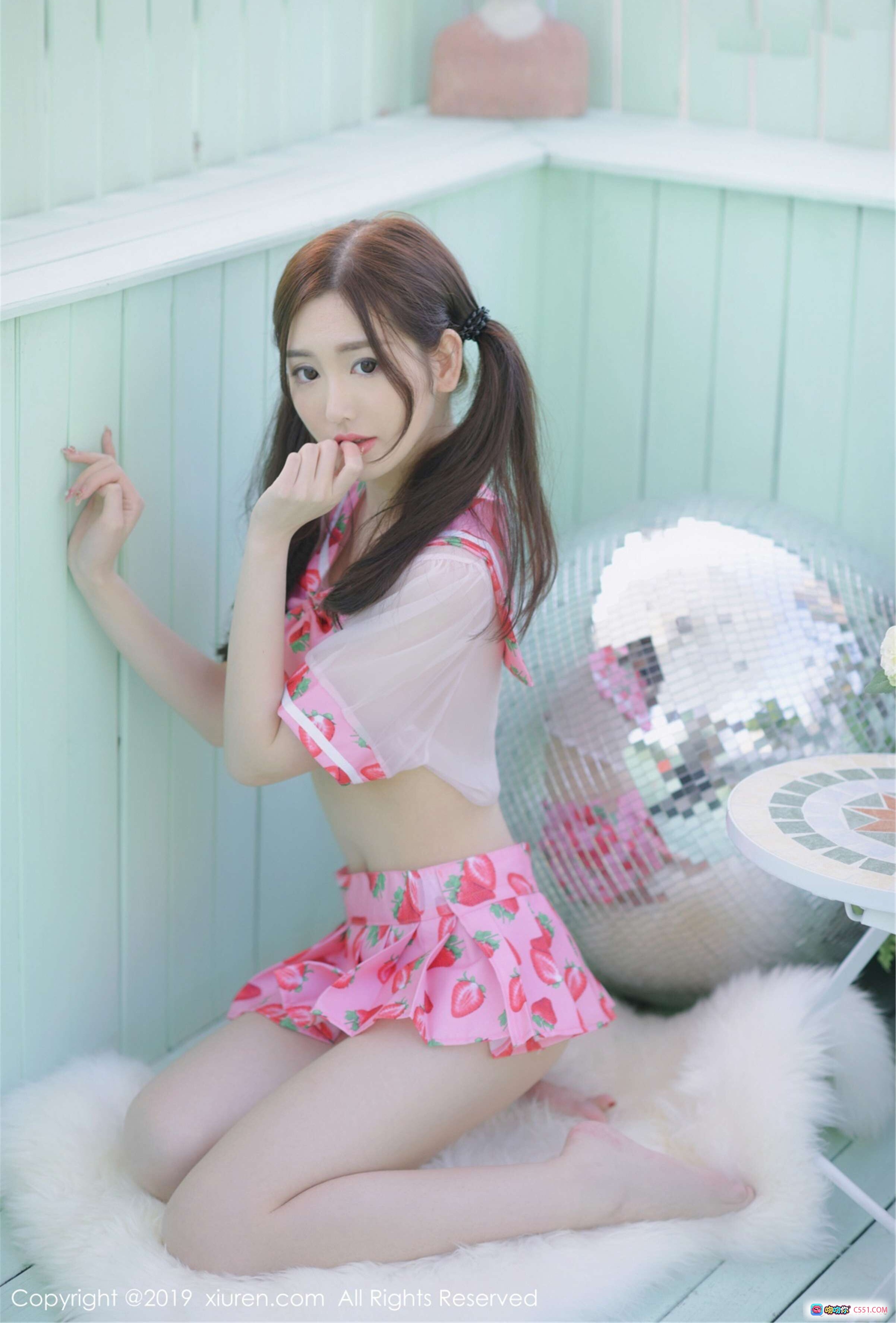 图片[9] - 沈梦瑶空姐制服写真 | 蓝色帽子领结 | 甜美微笑敬礼姿势 | 秀人网2019高清摄影 - 就要吻