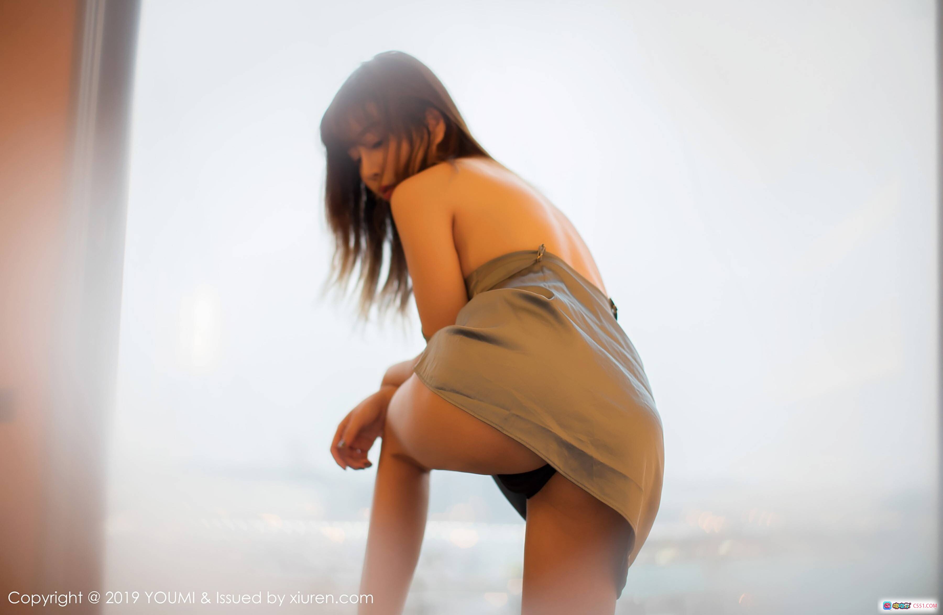 图片[9] - 王雨纯性感写真 | YouMi尤蜜荟Vol.284 | 黑色蕾丝发饰+吊袜带 | 窗边私房美拍 | 2019高清图集 - 就要吻