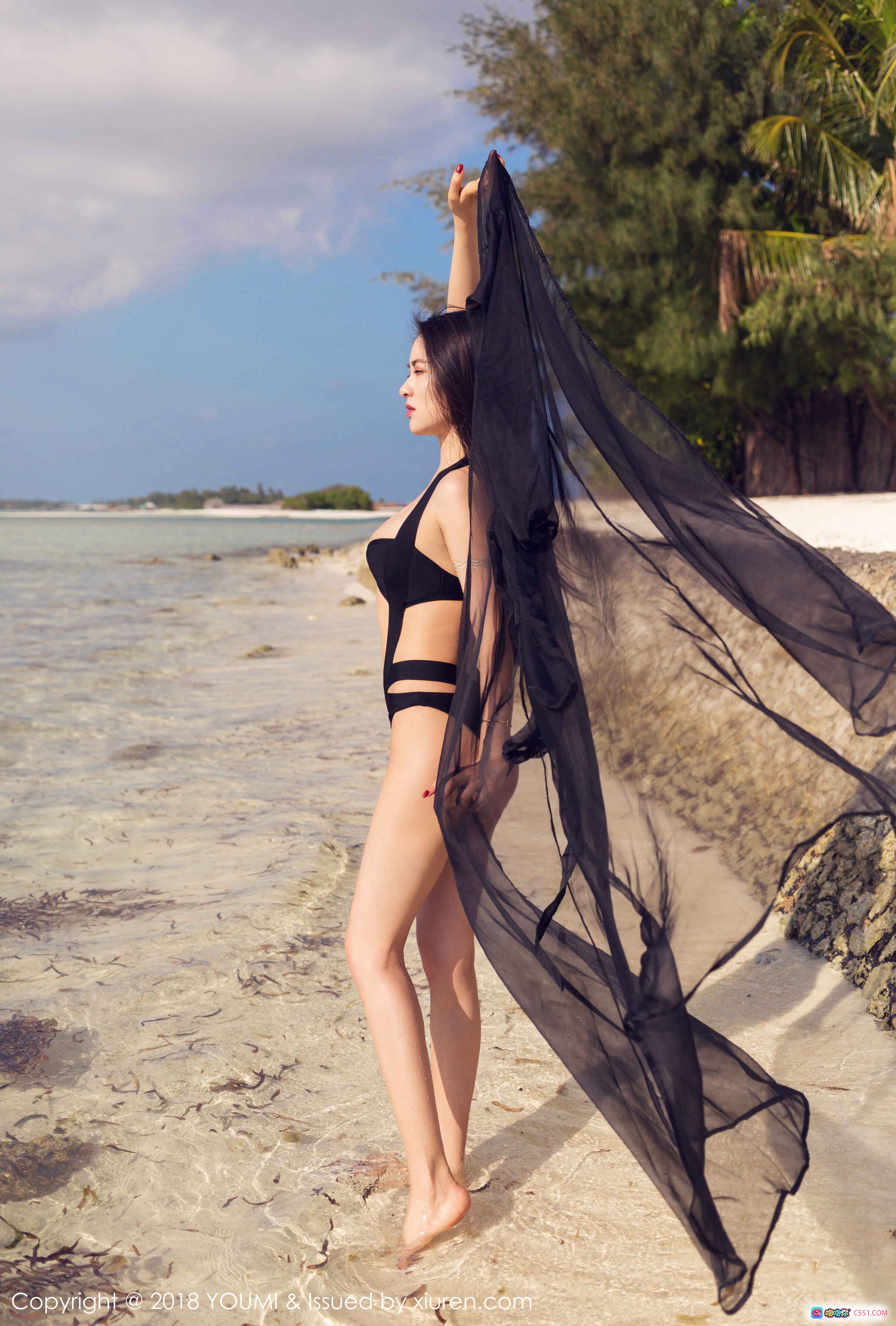 图片[2] - 穆菲菲性感写真 | YouMi尤蜜荟2018.01.18 Vol.110 | 床上私房美拍 | 黑色内衣诱惑 | 自然光柔美氛围 - 就要吻