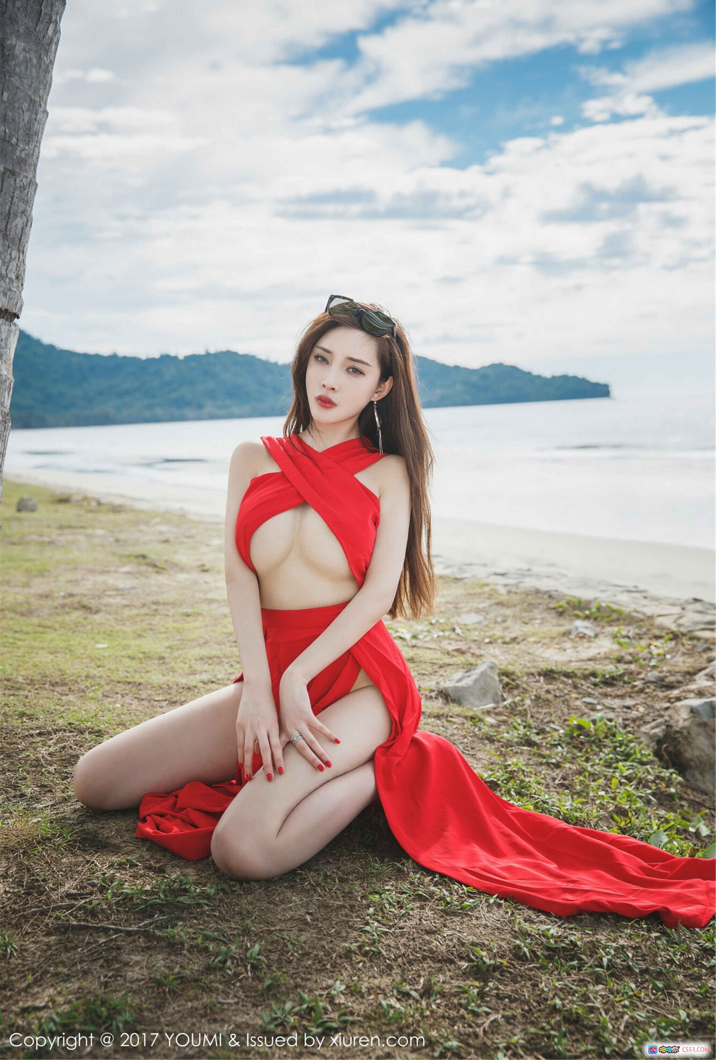 图片[5] - YouMi尤蜜荟2017.04.17 Vol.034泳池边性感比基尼美女写真高清图集 - 就要吻