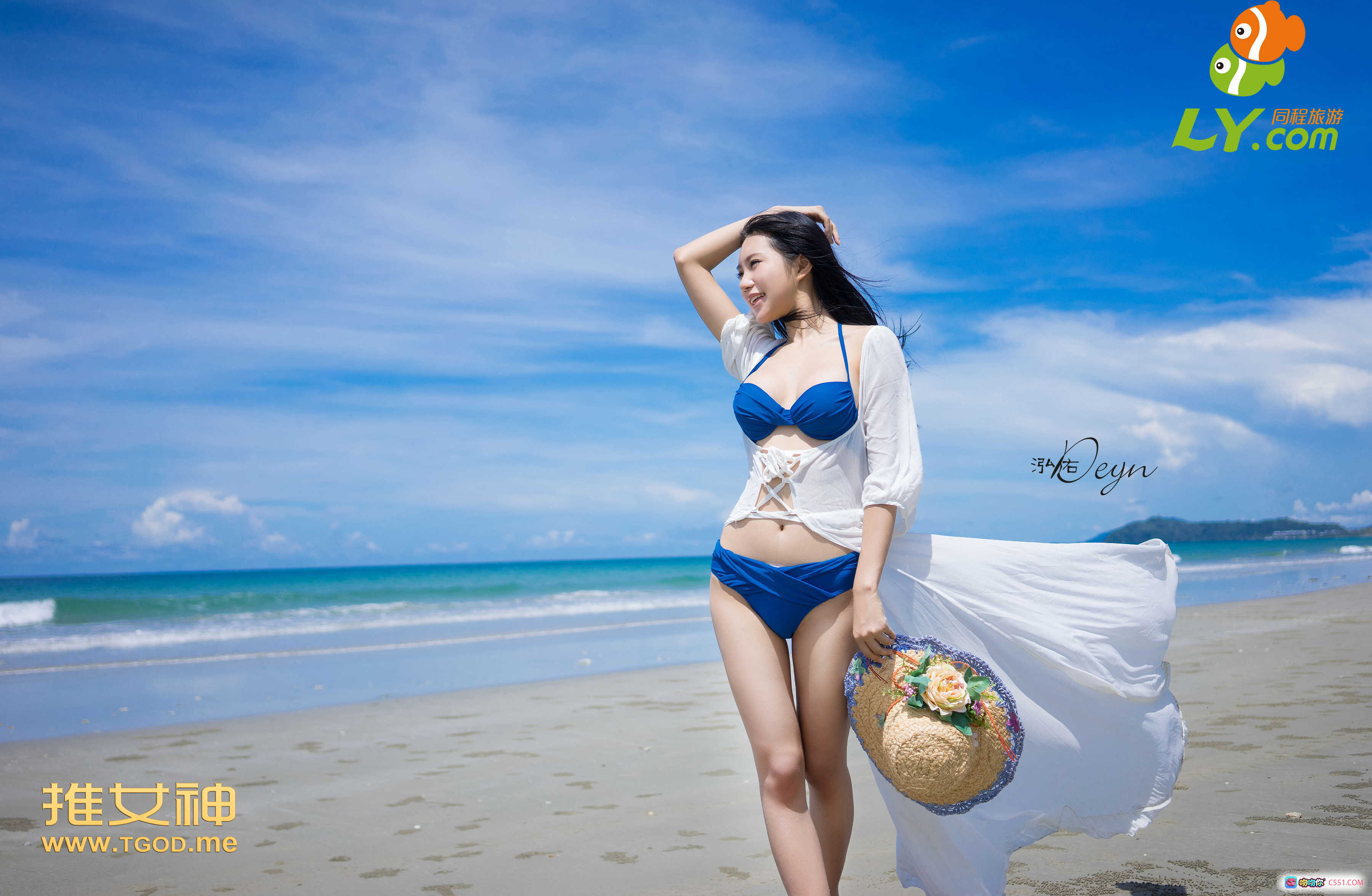 图片[7] - 沙巴海滩女神写真合集 | 七位美女比基尼沙滩拍摄 | TGOD推女神2014第一季高清图集 - 就要吻