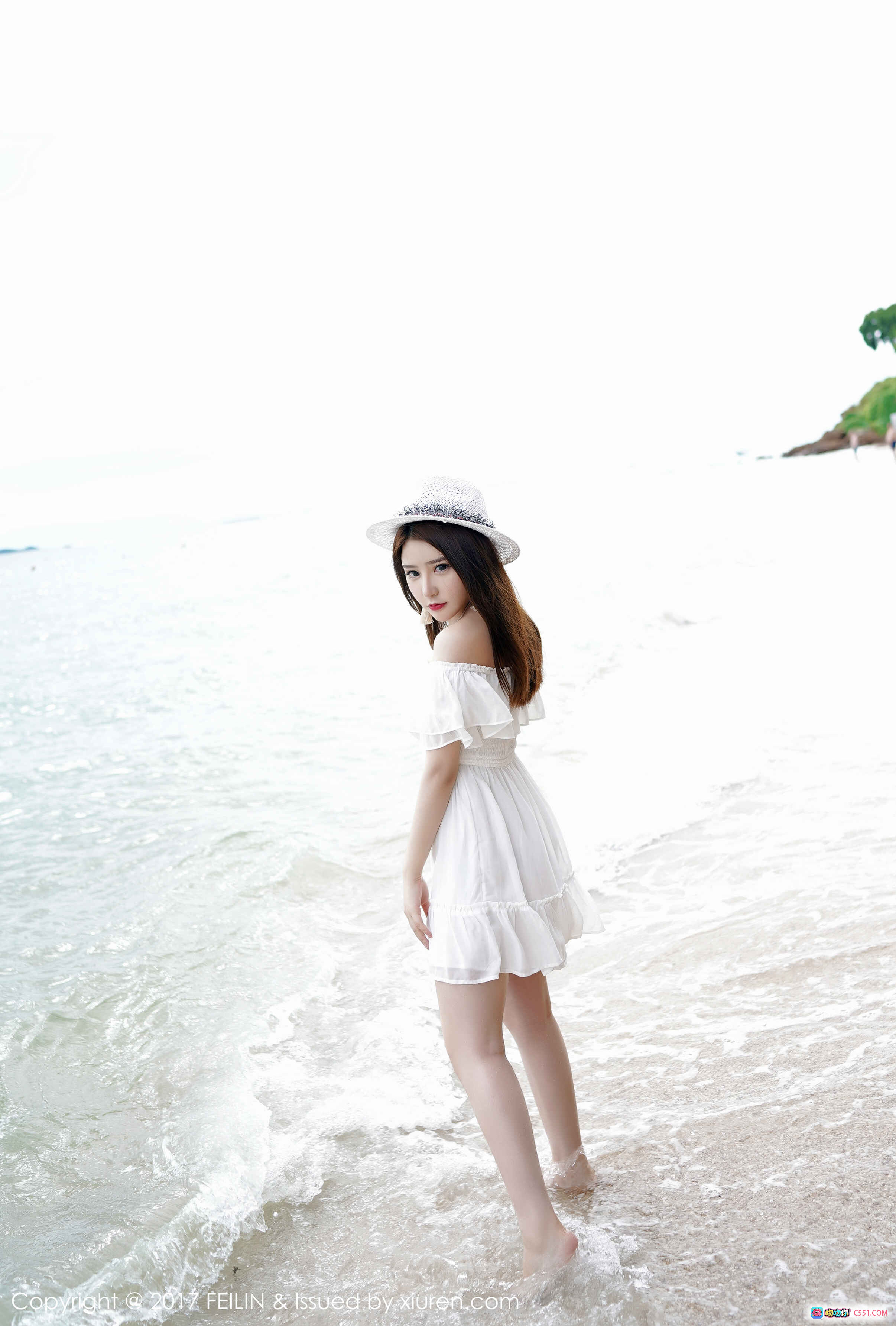 图片[10] - 芷儿Momoko比基尼写真 | 热带风情泳装美女 | FEILIN VOL.104 2017.08.04 精美户外拍摄 - 就要吻