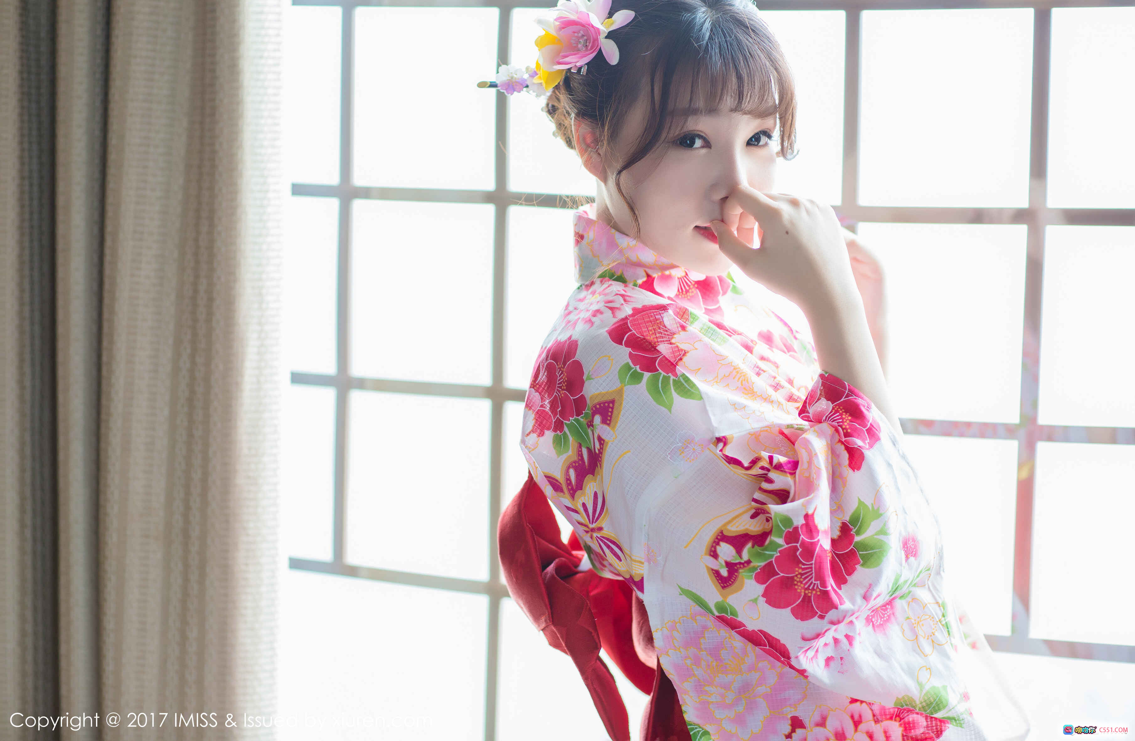 图片[9] - 芝芝Booty日系和风浴衣写真｜甜美少女私房摄影｜花色浴衣性感美腿｜IMiss爱蜜社VOL.170精选图集 - 就要吻