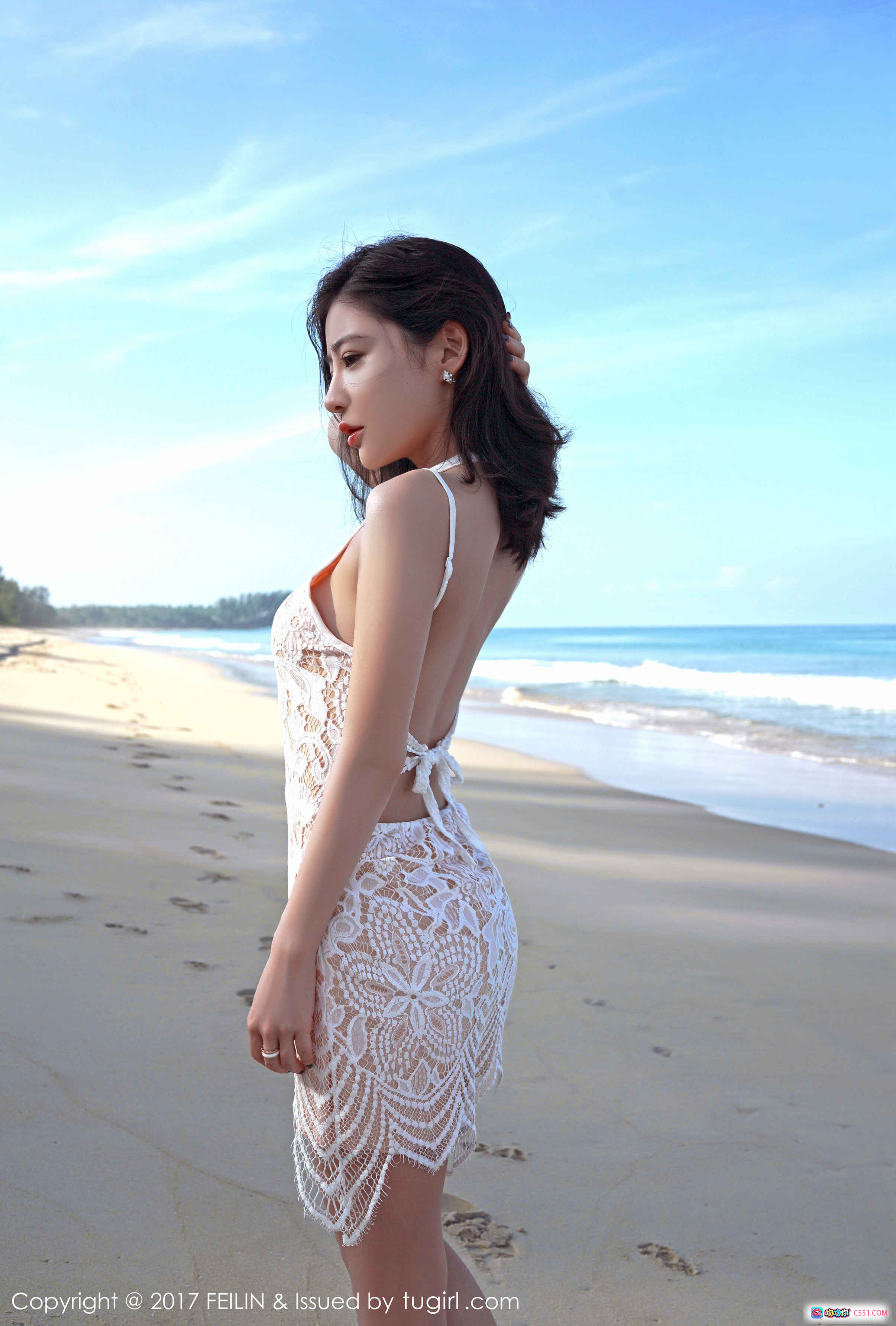 图片[8] - 施忆佳KITTY粉色睡衣窗边写真 | FEILIN嗲囡囡Vol.084优雅私房照 2017春日清新美拍 - 就要吻