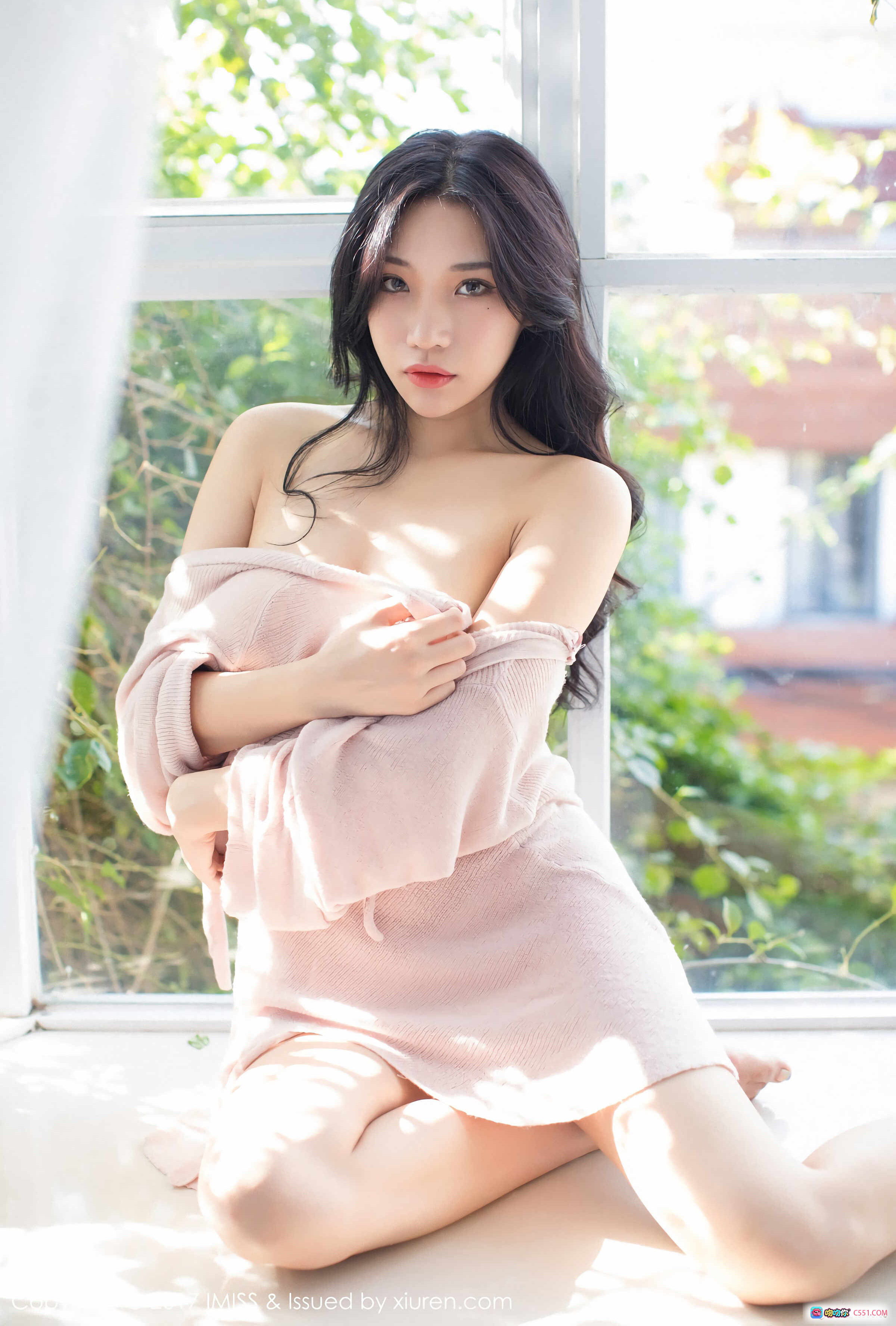 图片[5] - 小狐狸Sica窗边蕾丝睡衣写真 | IMISS爱蜜社2017 VOL.197 清新自然光柔美私房照 - 就要吻