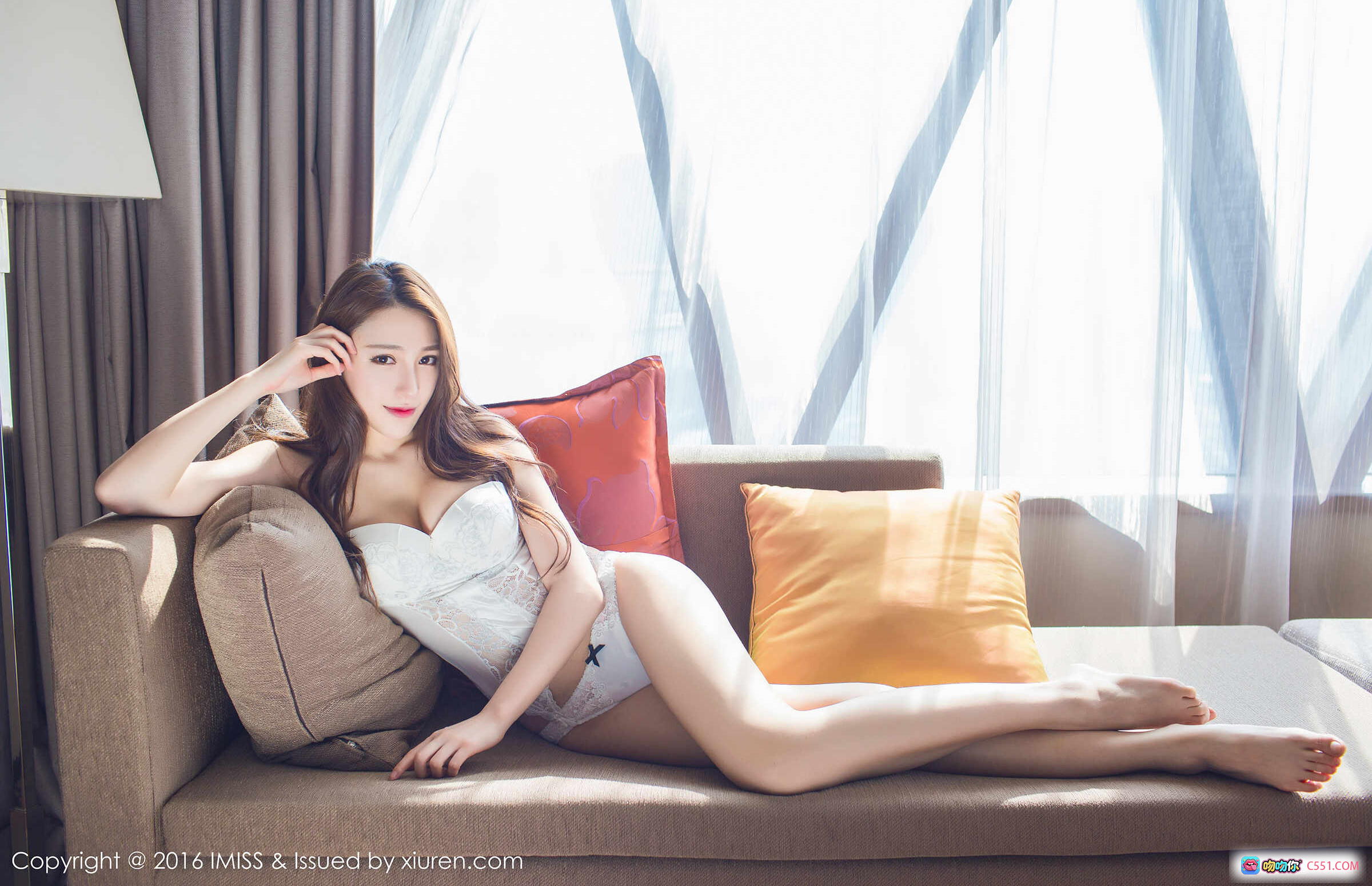 图片[5] - 刘奕宁Lynn黑色蕾丝内衣写真 | 甜美诱惑私房照 | IMiss爱蜜社2016 VOL.080高清图集 - 就要吻