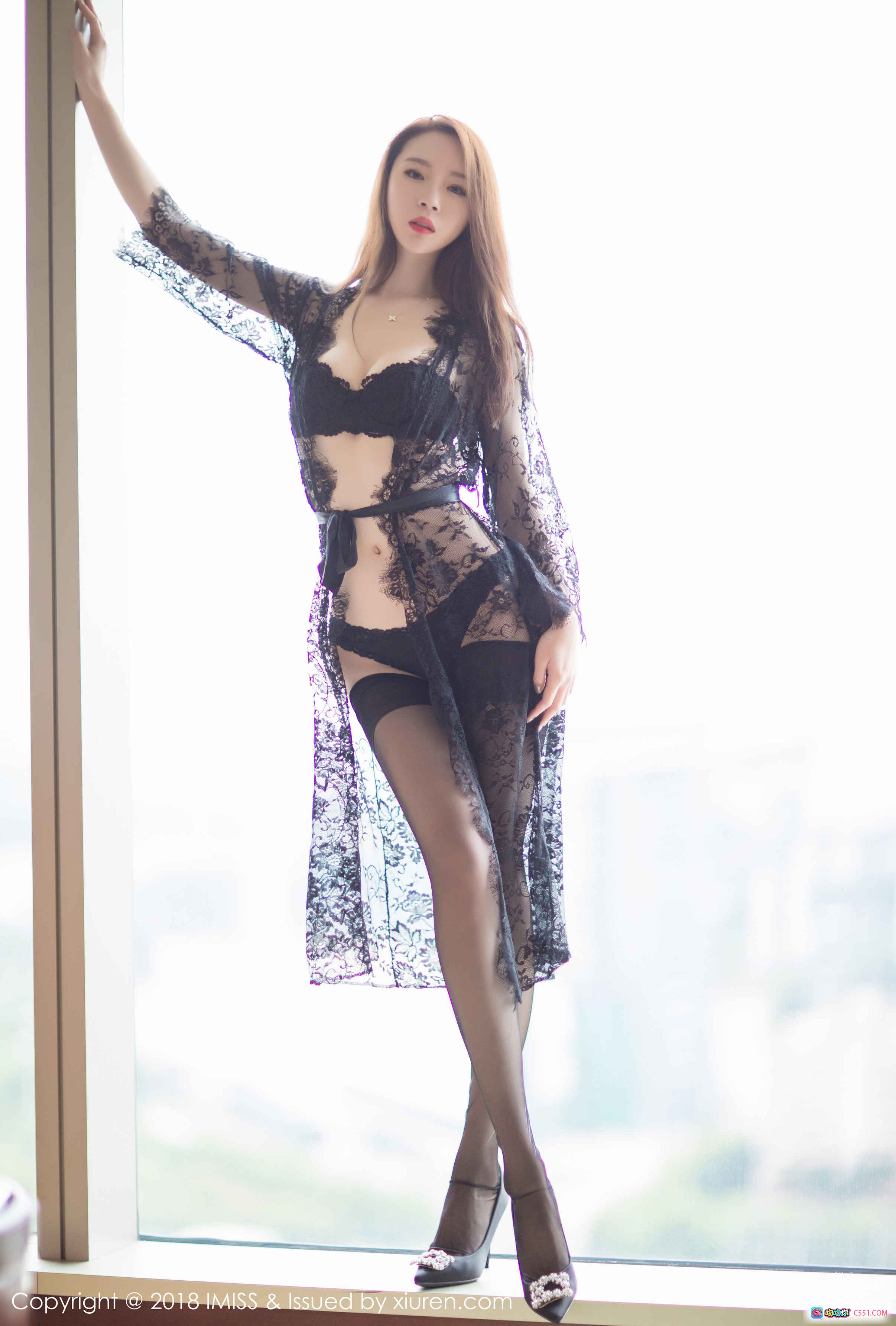 图片[9] - 梦心月蓝色比基尼泳池写真 | IMiss爱蜜社2018 VOL.234 美女泳装性感拍照场景 - 就要吻