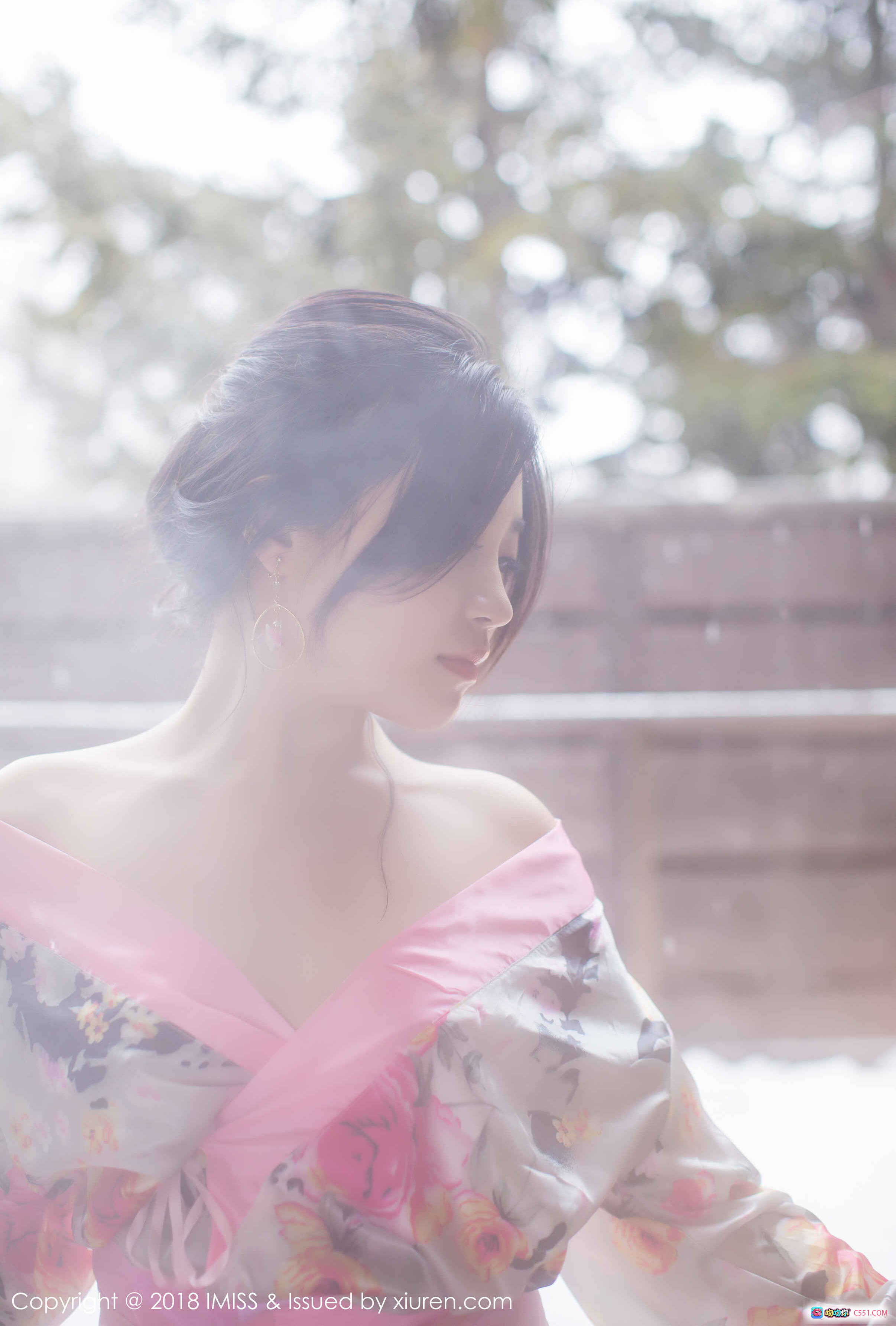 图片[8] - 许诺Sabrina温泉写真｜花色和服浴池美拍｜IMiss爱蜜社2018 VOL.221高清图集 - 就要吻