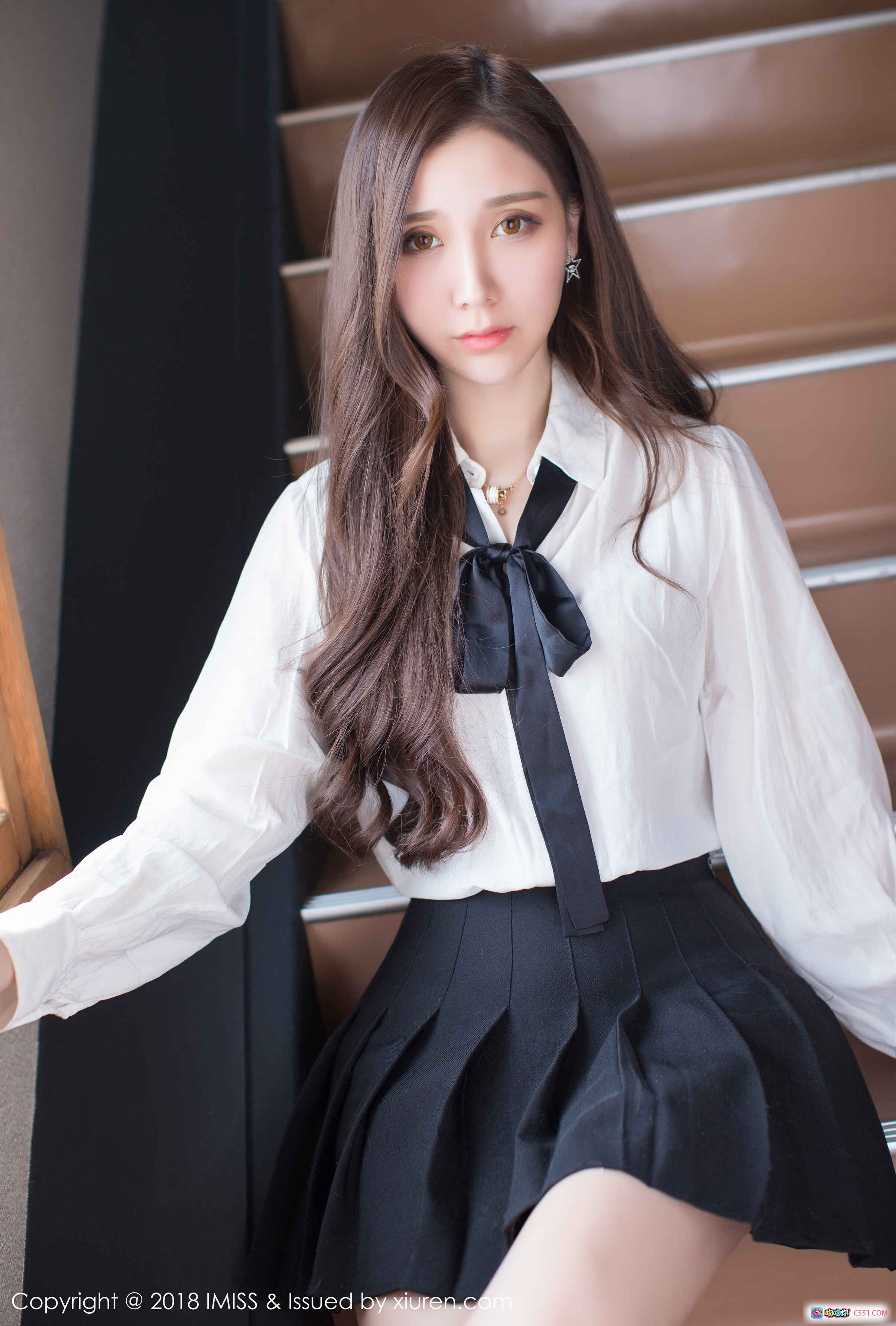 图片[9] - IMiss爱蜜社2018.05.23 VOL.242 淼淼萌萌哒 白色蕾丝内衣 性感写真 床上私房照 窗边柔光美拍 长发女神 优雅姿态 精致配饰 无视频高清图集 - 就要吻