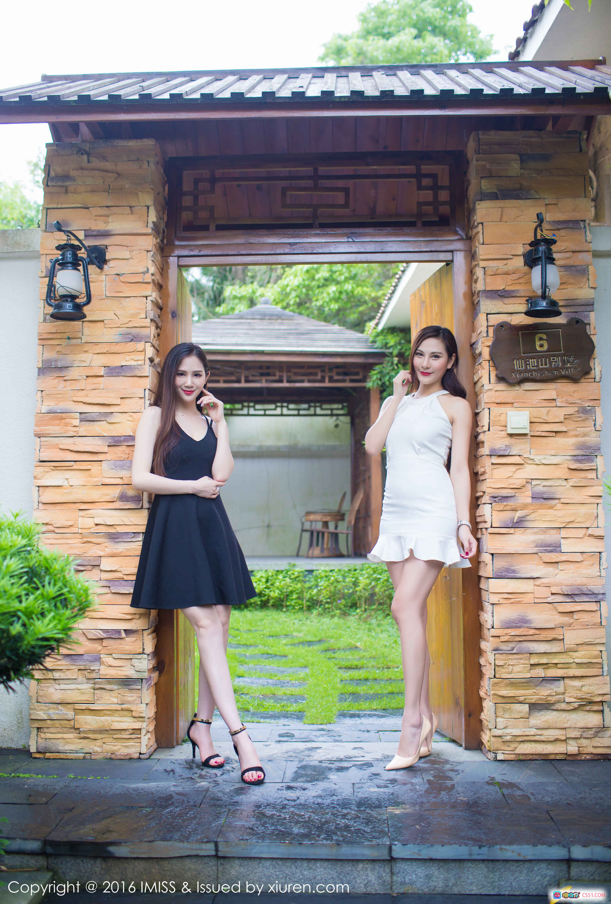 图片[9] - 尚天然花海温泉小镇欢迎你 | 世界最大客家围酒店 | 美女模特合集 | 黑白礼服写真 | 高跟美腿 | 2016 IMISS爱蜜社 VOL.143 - 就要吻