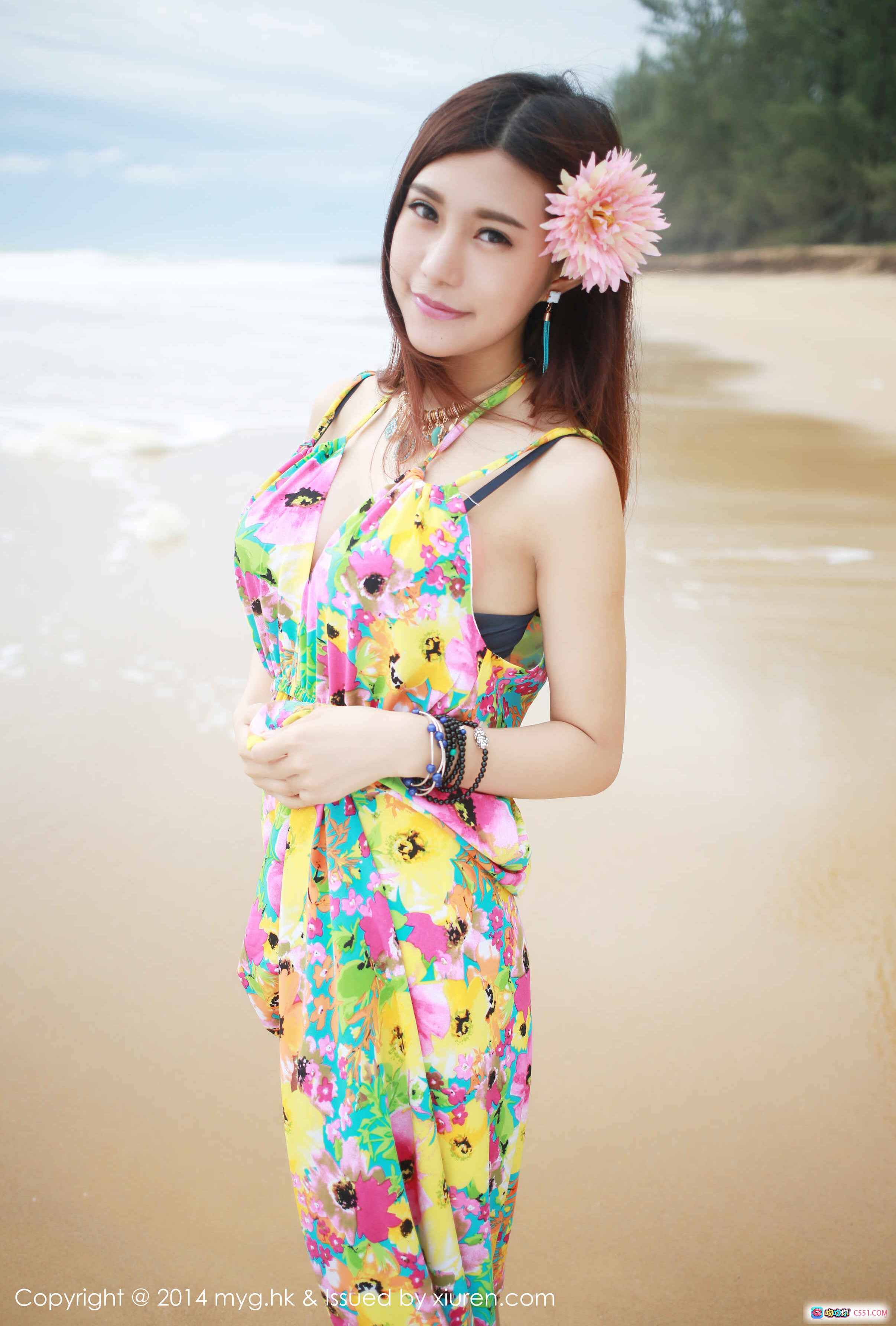 图片[3] - 绮里嘉ula沙滩写真 | MyGirl美媛馆2014夏日比基尼性感美拍 | 金发少女躺沙微笑 | 阳光海滩清新自然风 - 就要吻