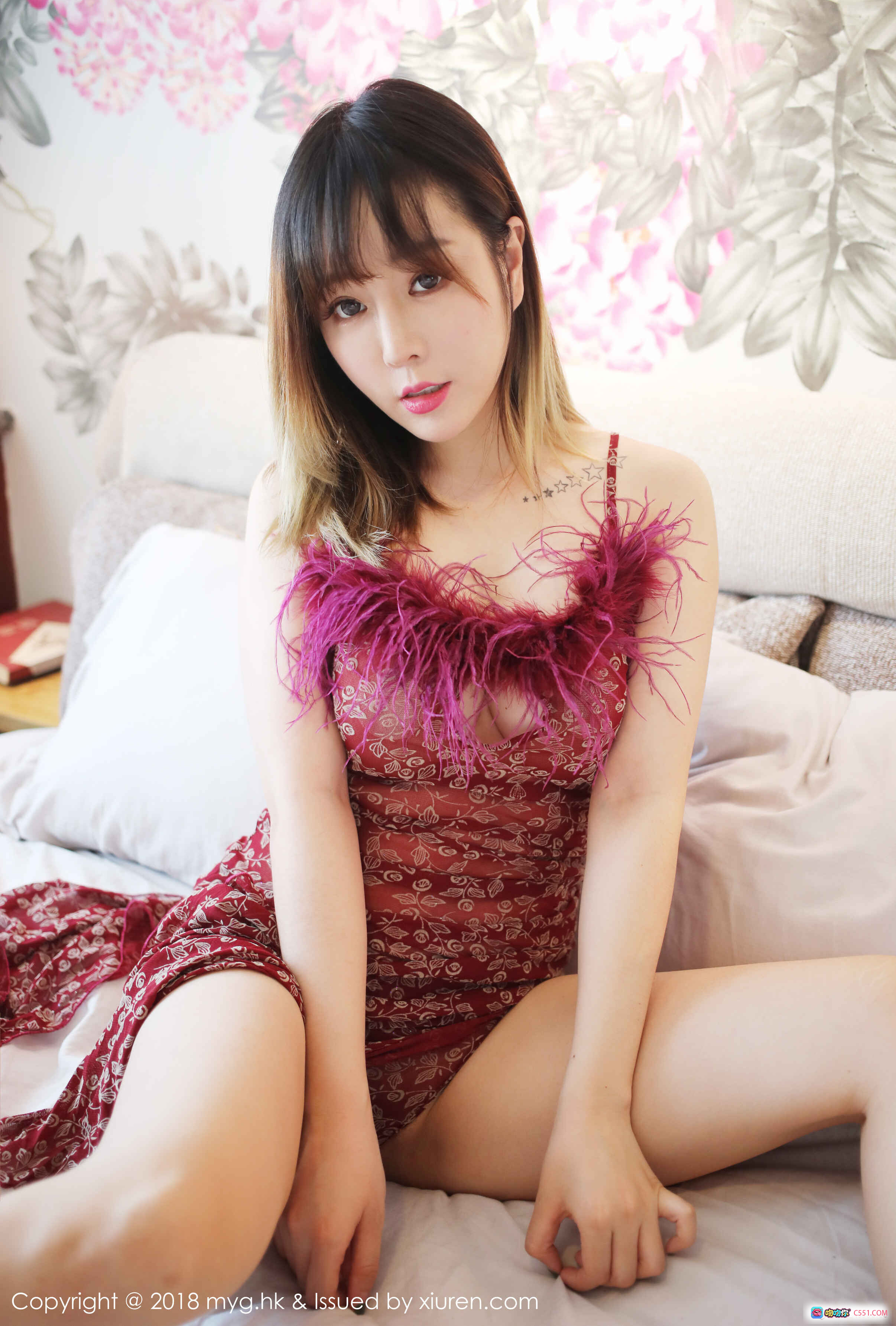 图片[5] - 王雨纯棋盘格内衣写真 – MyGirl美媛馆2018.08.28 Vol.309 甜美性感私房床照 - 就要吻