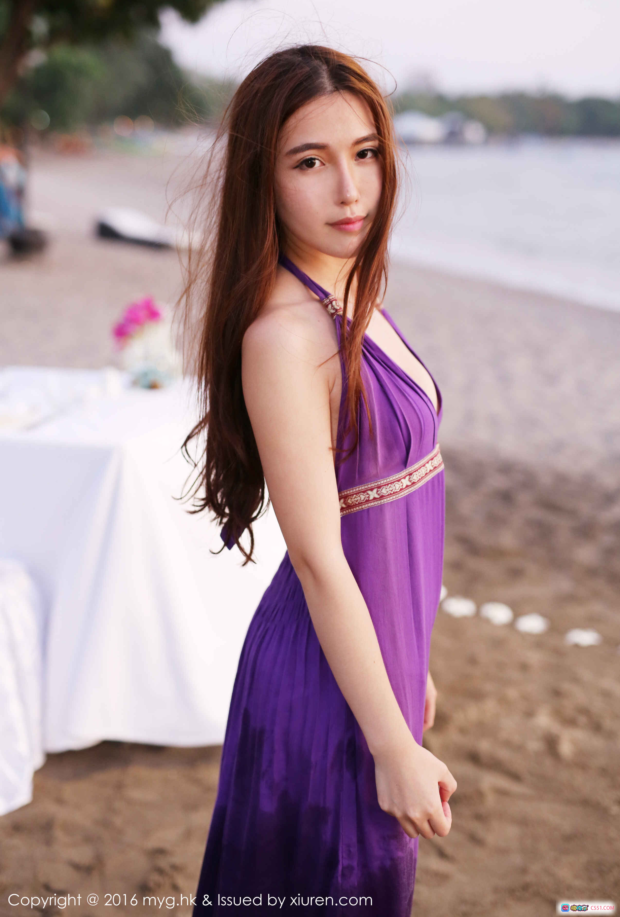 图片[9] - 熊吖BOBO海滩写真｜MyGirl美媛馆Vol.191｜清新运动风比基尼｜沙滩排球网背景｜2016年2月精选图集 - 就要吻