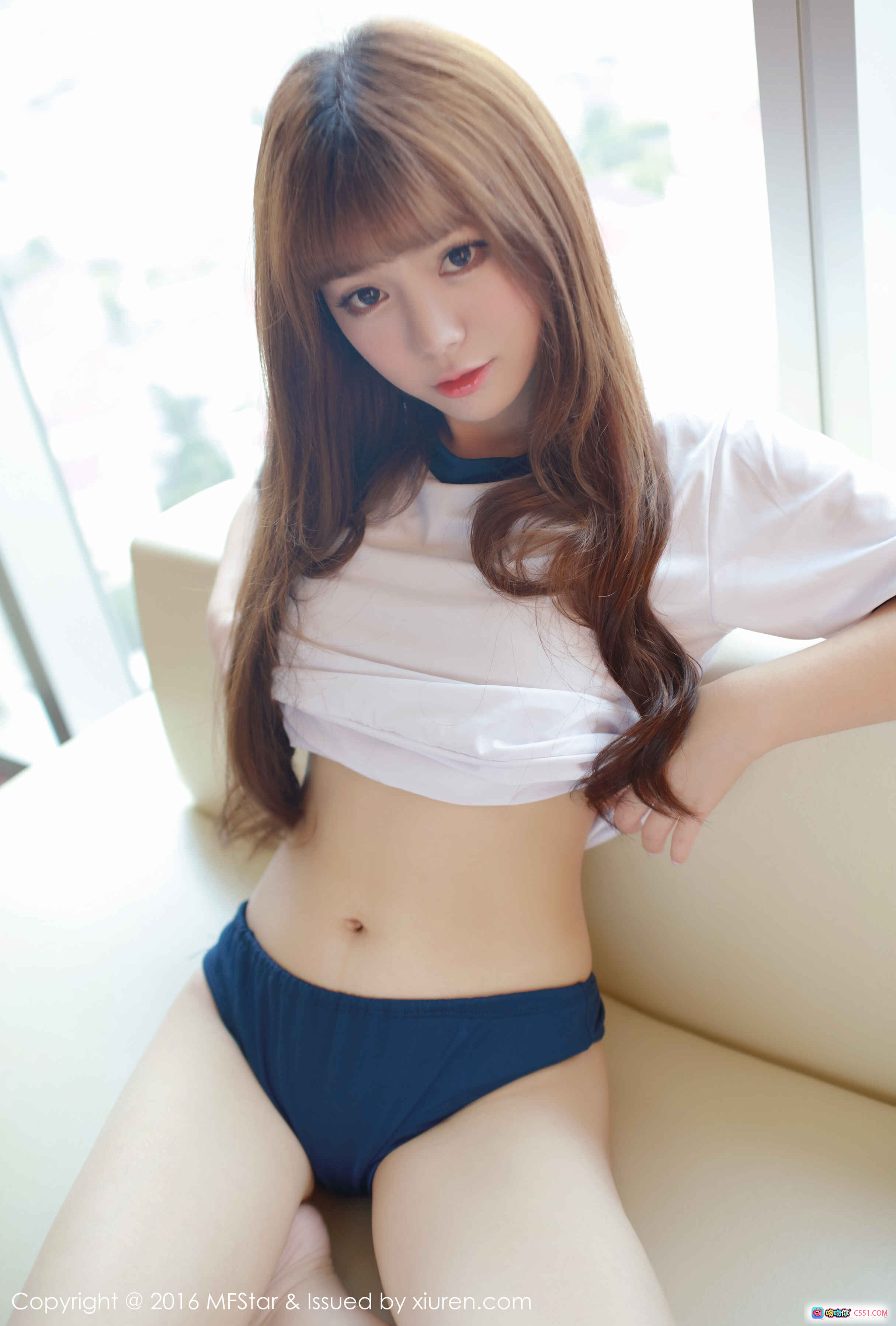 图片[2] - MFStar模范学院2016.11.28 Vol.079粉芭比VV甜美长发少女居家写真高清图集 - 就要吻