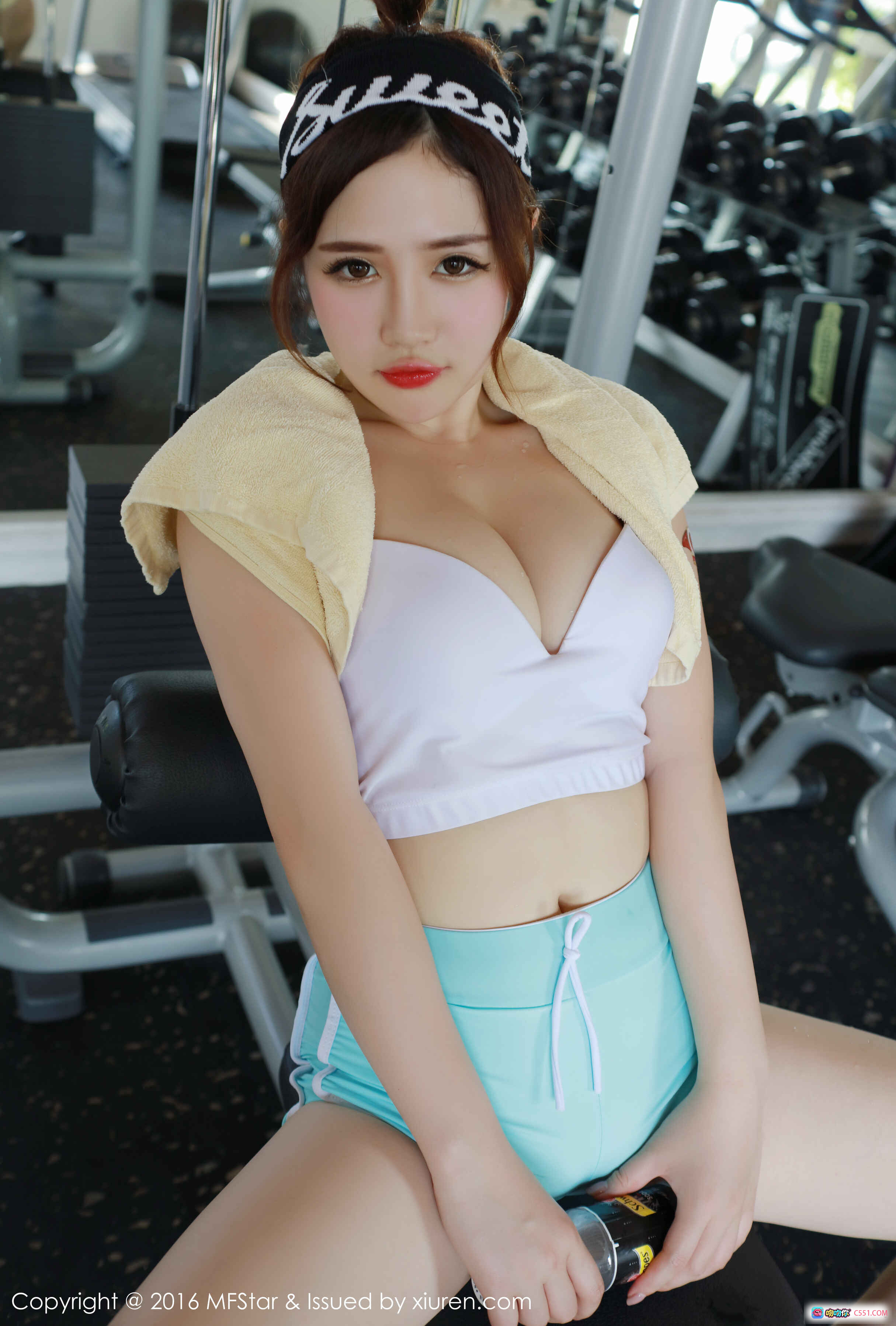 图片[4] - 徐cake Pikachu比基尼海滩写真 | MFStar模范学院Vol.056 | 双马尾少女阳光泳装大片 - 就要吻