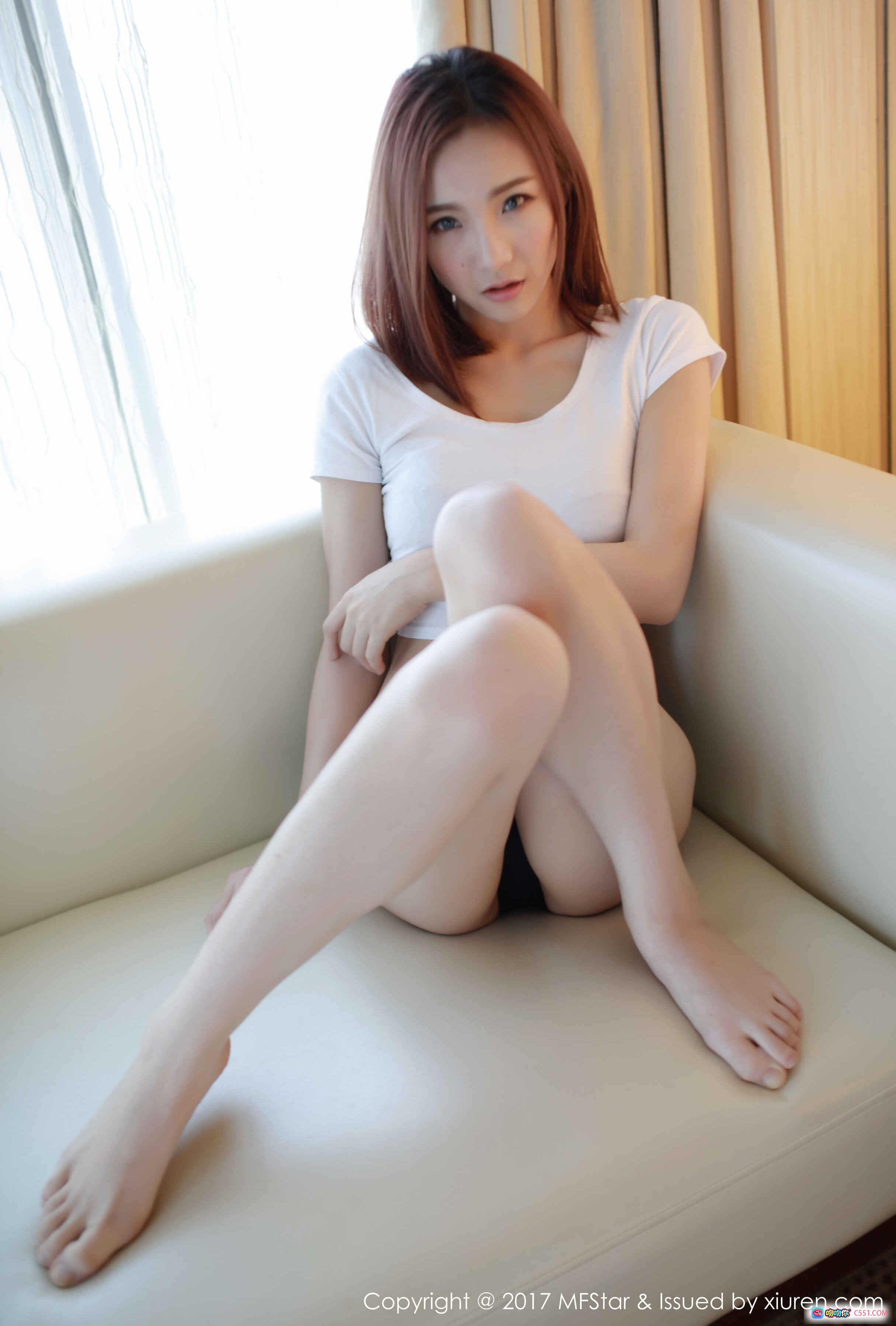 图片[10] - MFStar模范学院Hana妹白T黑蕾丝内衣写真 2017年8月22日Vol.104 52张高清美图 - 就要吻