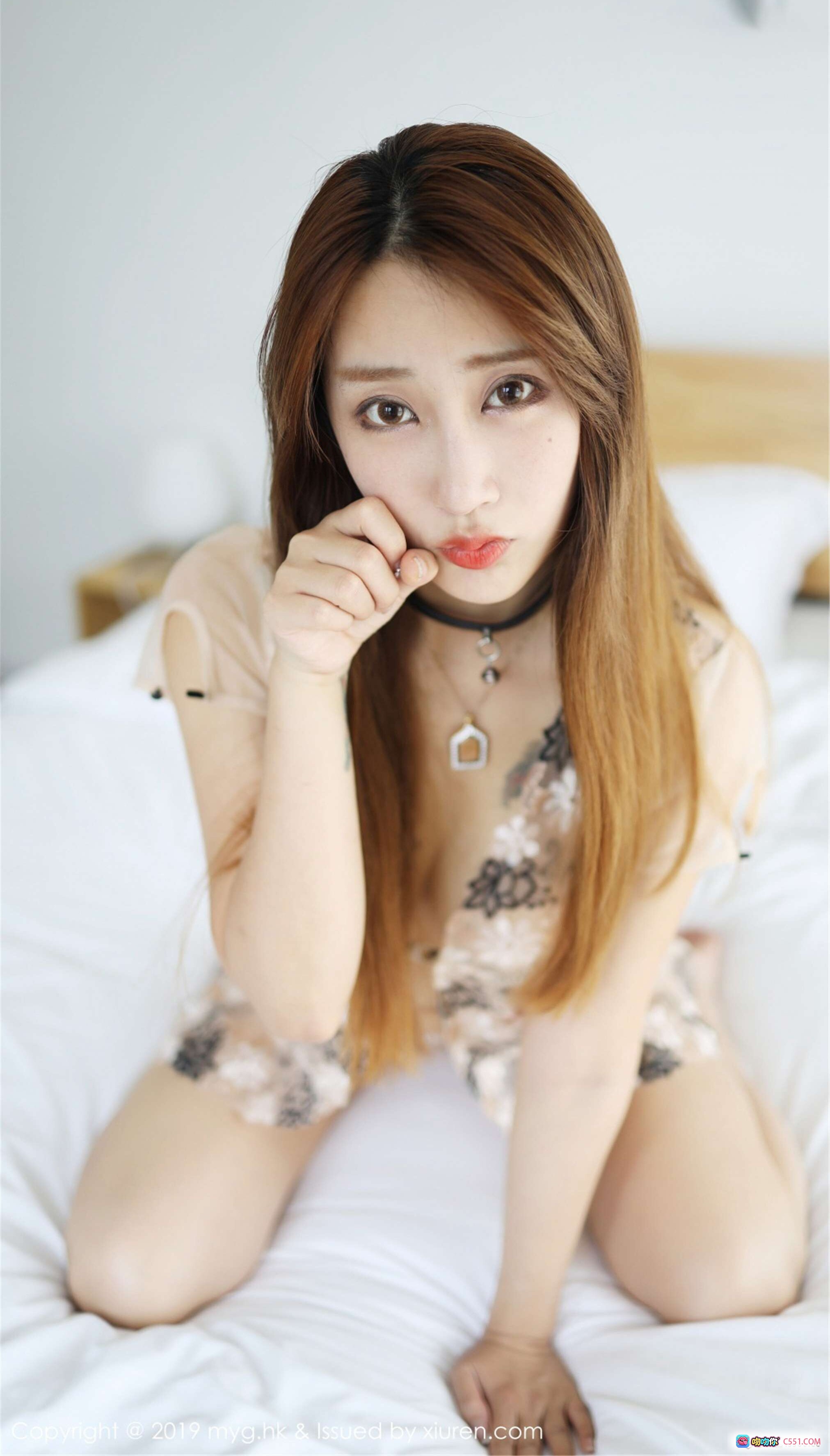 图片[8] - 奈美nana甜美写真 | MyGirl美媛馆2019.07.26 Vol.375 | 清新卧室私房照 | 长发少女温柔凝视 | 白床单自然光氛围感 - 就要吻