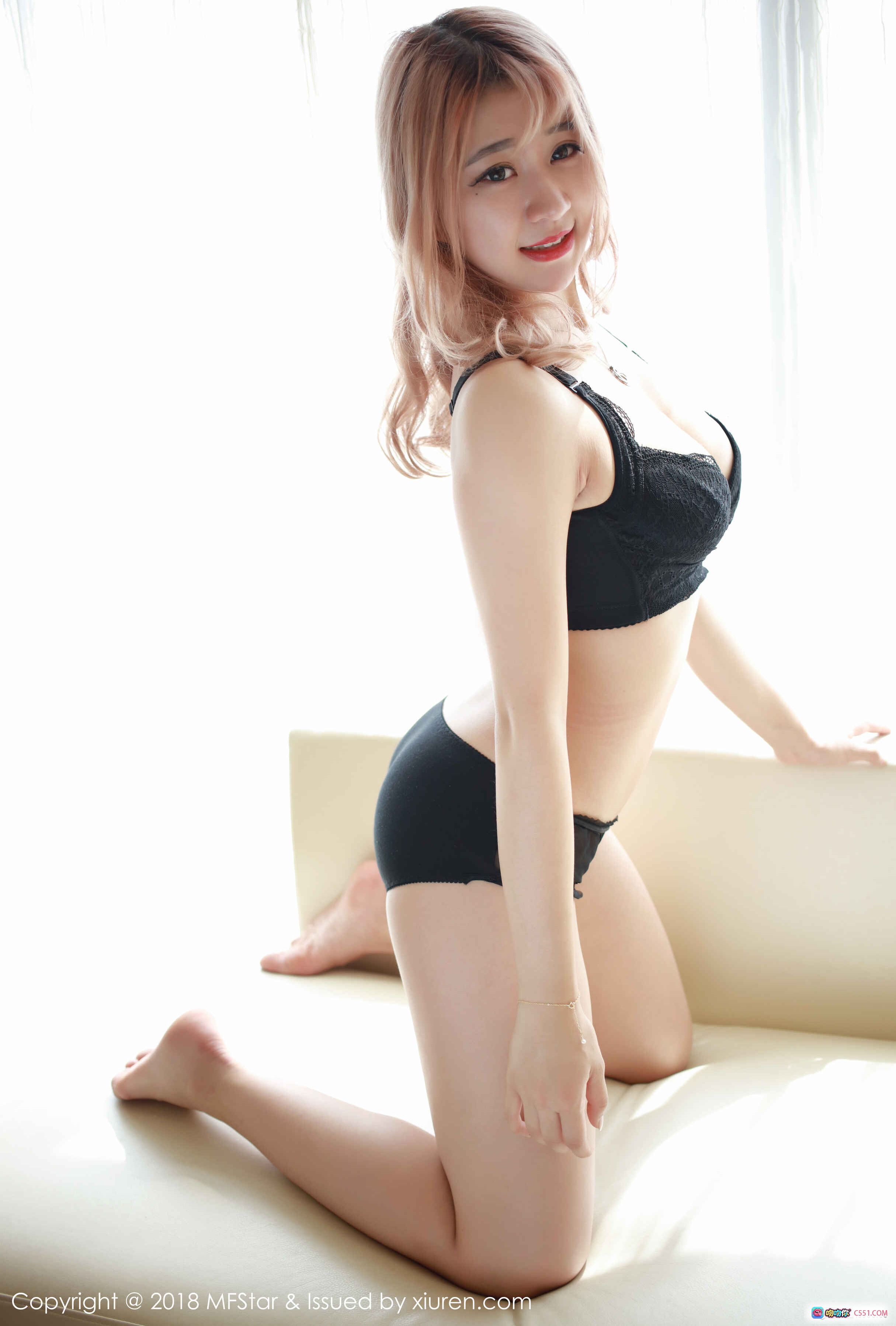 图片[6] - MFStar模范学院静静tobey性感黑蕾丝内衣写真 2018年4月19日Vol.120高清美图 - 就要吻