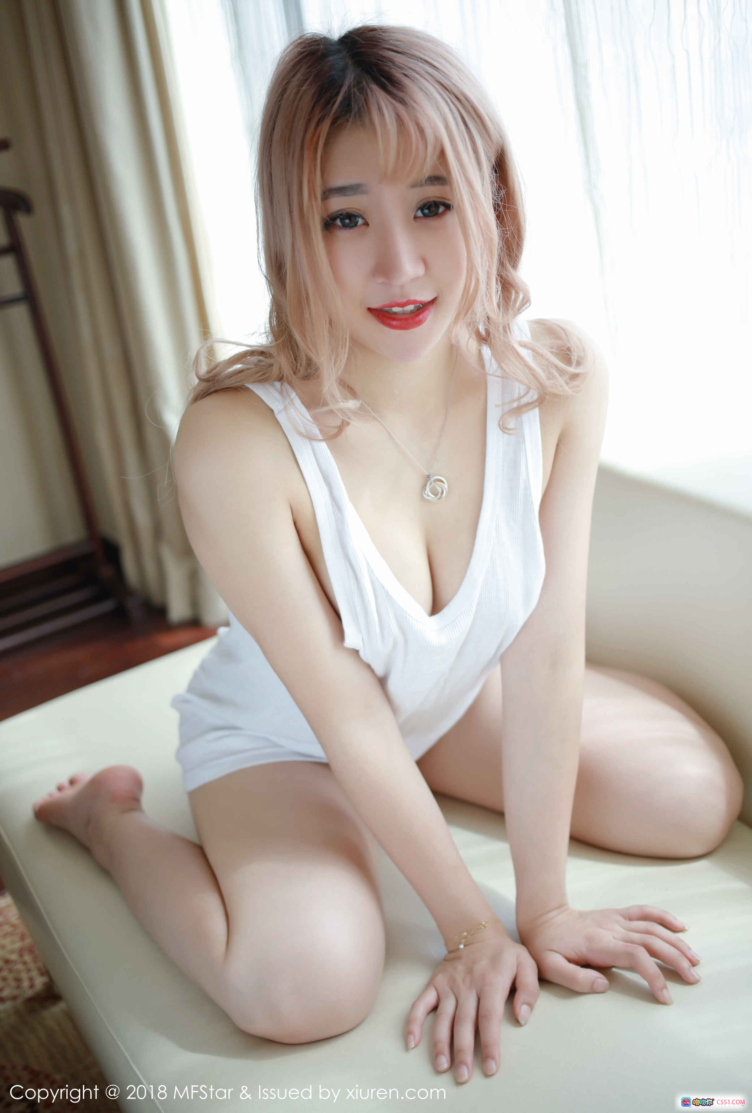 图片[9] - MFStar模范学院静静tobey性感写真 2018.09.26 Vol.150 白衣诱惑 美胸私房照 清新自然光拍摄 高清39图 - 就要吻